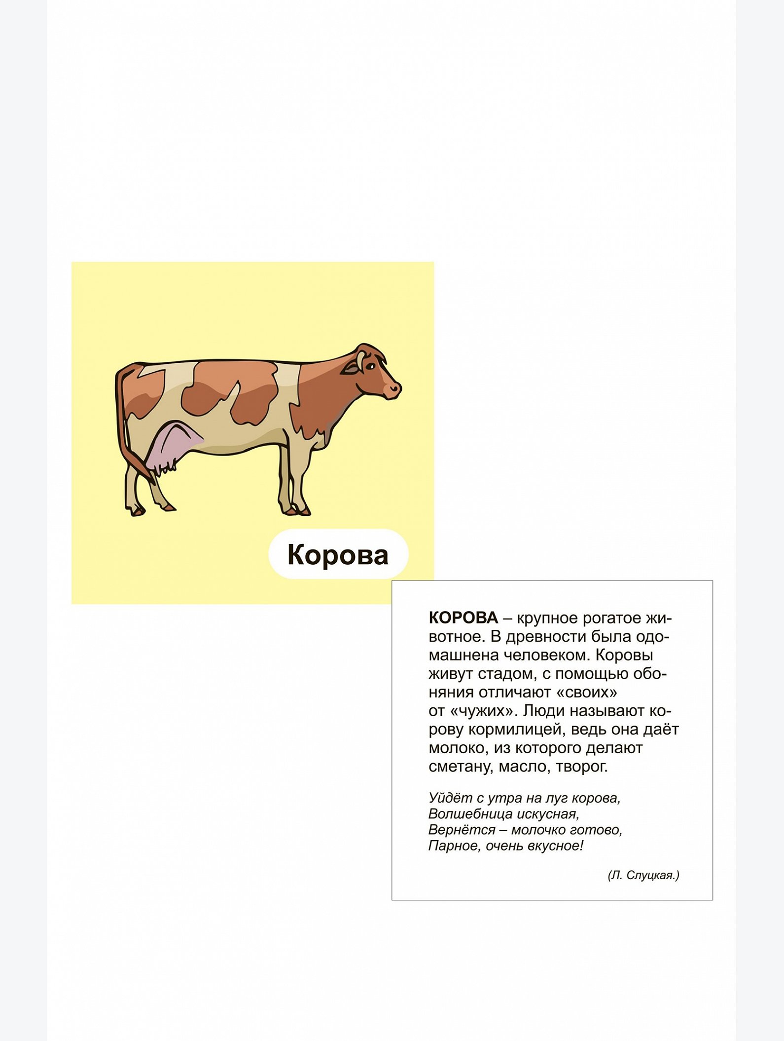 Цветные карточки 12шт. Издательство Учитель