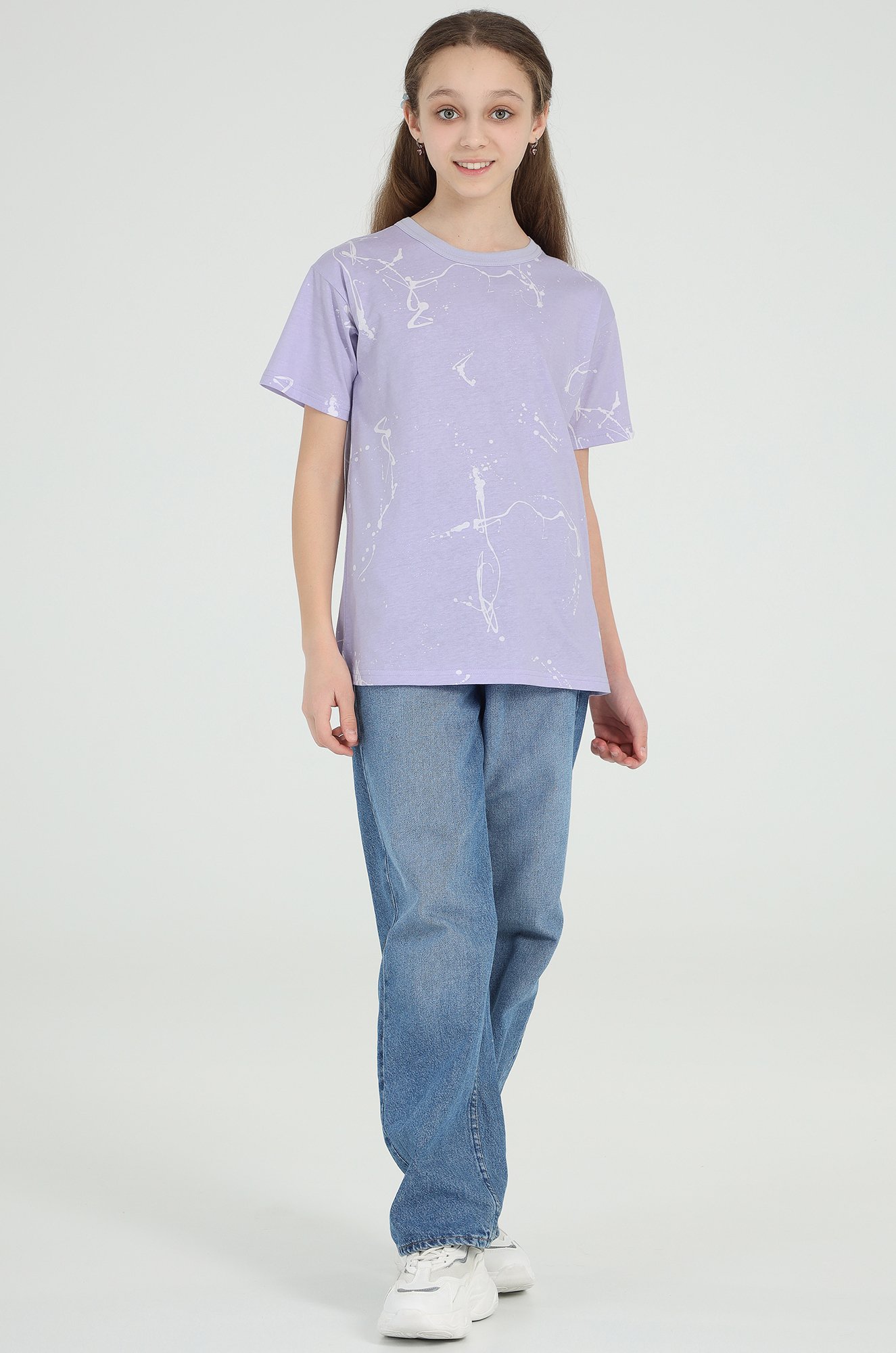 Футболка для девочки Апрель