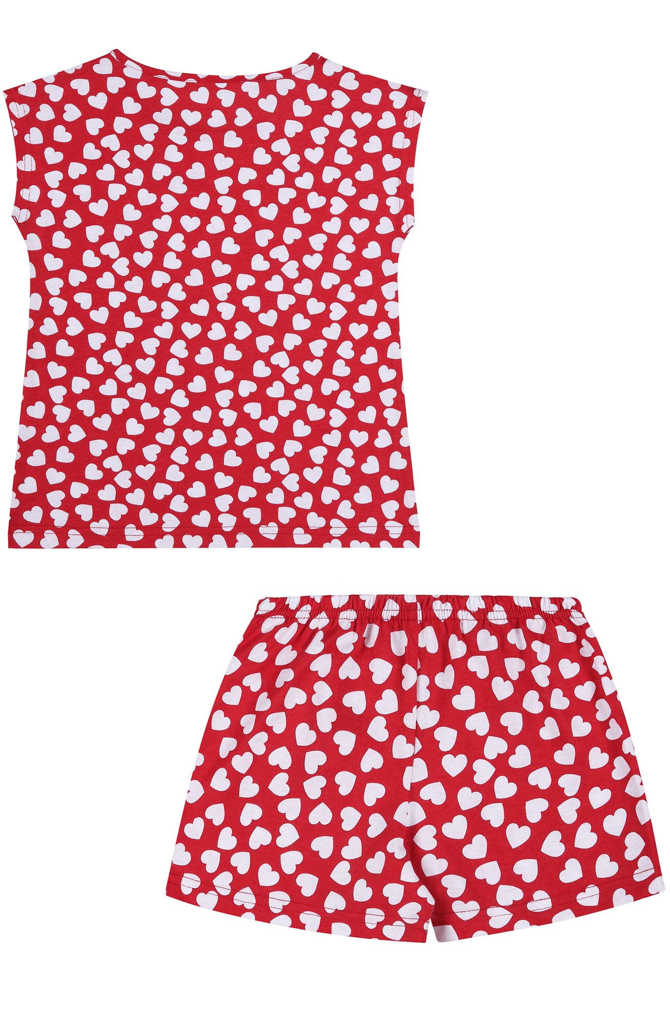 Хлопковая пижама для девочки Апрель