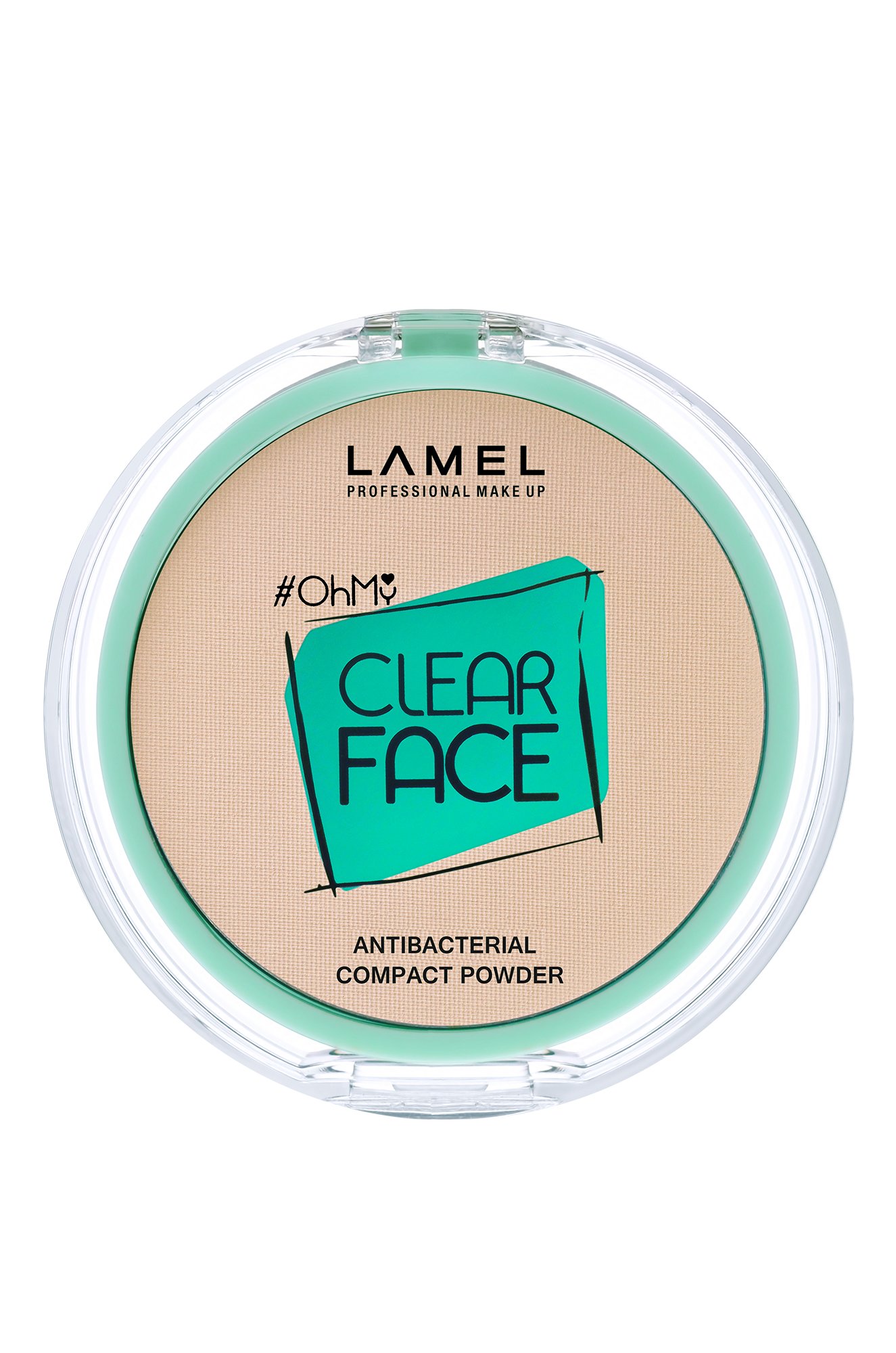 Пудра для лица Oh My Clear Face Powder т.401 6 г LAMEL Professional