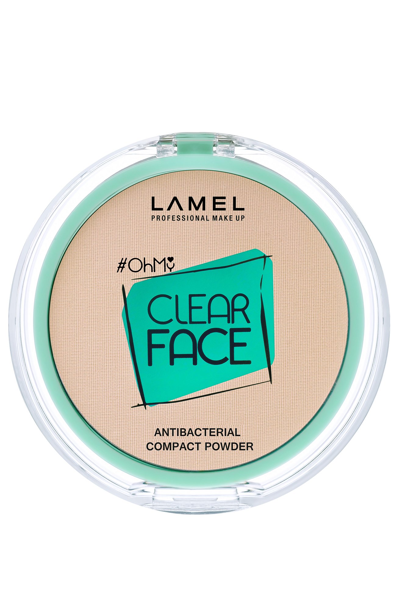 Пудра для лица Oh My Clear Face Powder т.401 6 г LAMEL Professional