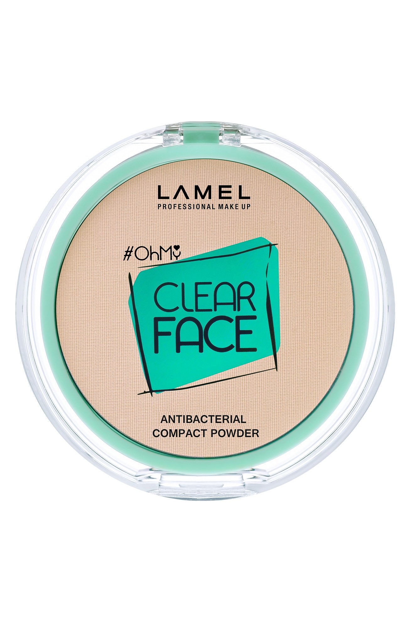 Пудра для лица Oh My Clear Face Powder т.404 6 г LAMEL Professional