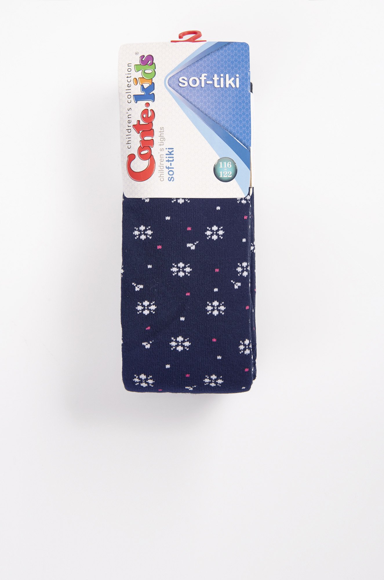 Теплые махровые колготки для девочки с рисунком Conte-kids