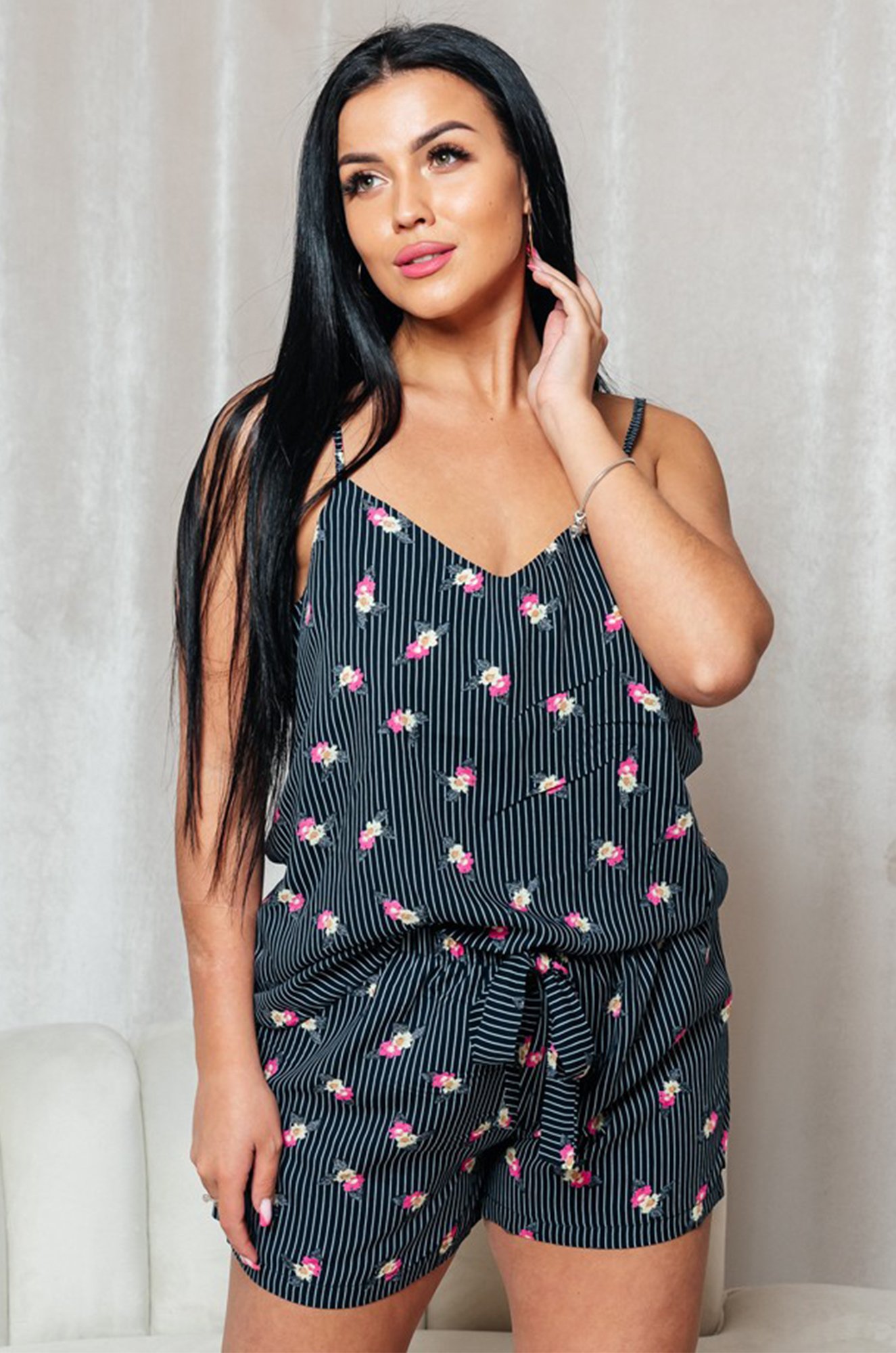 Женская пижама с шортами из штапеля А-Дина Текс