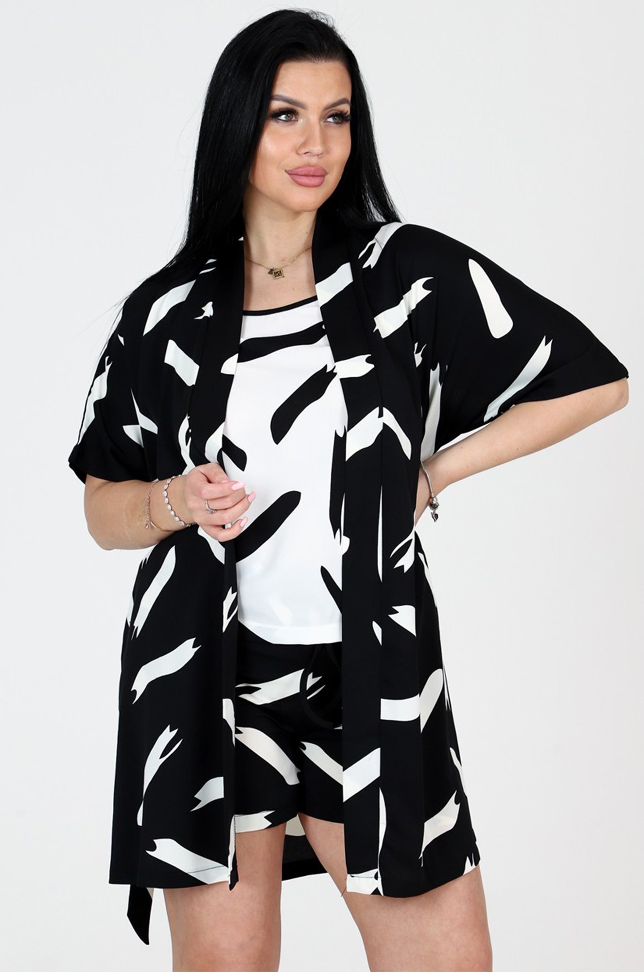 Женский пеньюар с пижамой А-Дина Текс