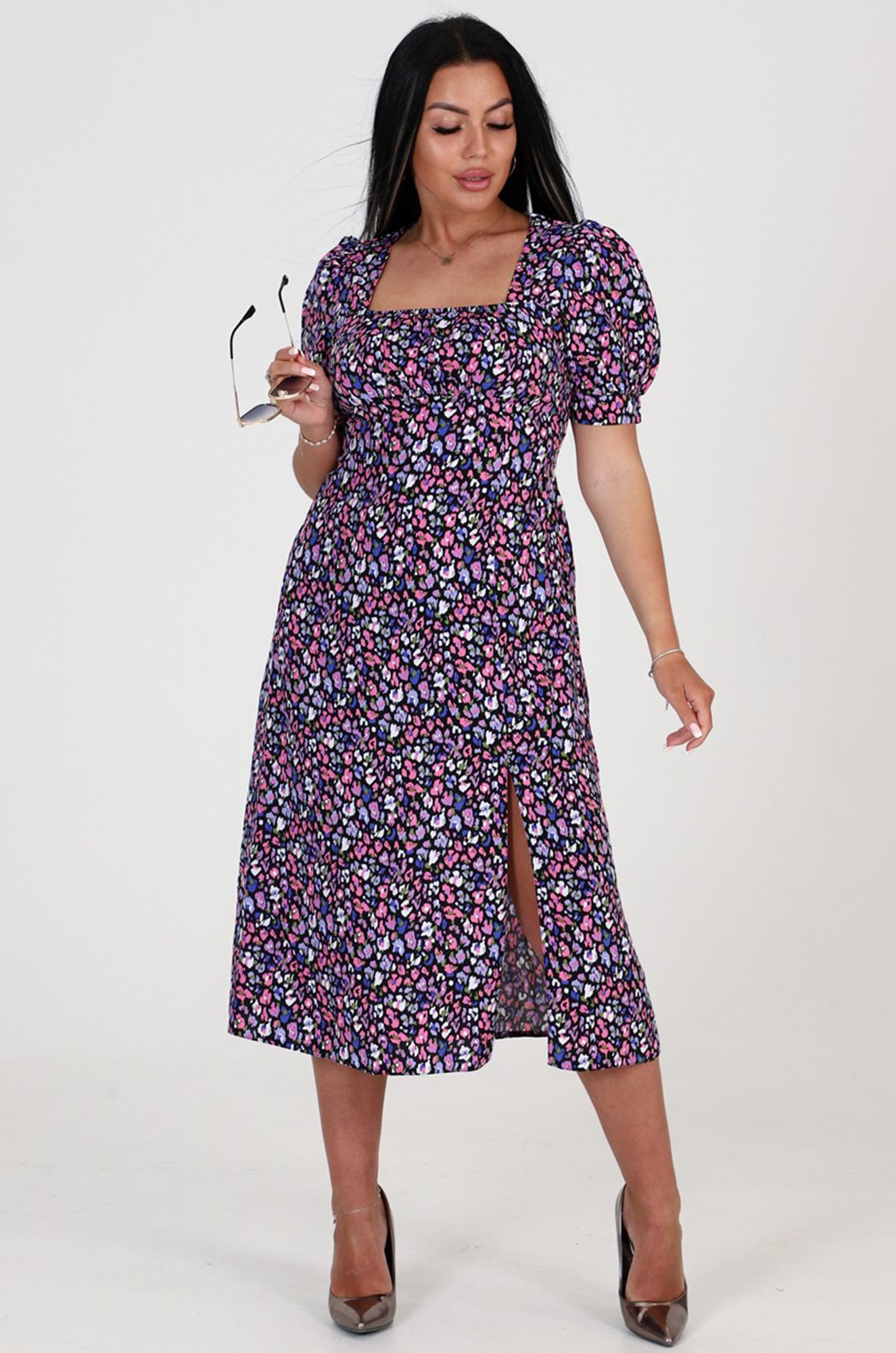 Женское летнее платье из штапеля А-Дина Текс