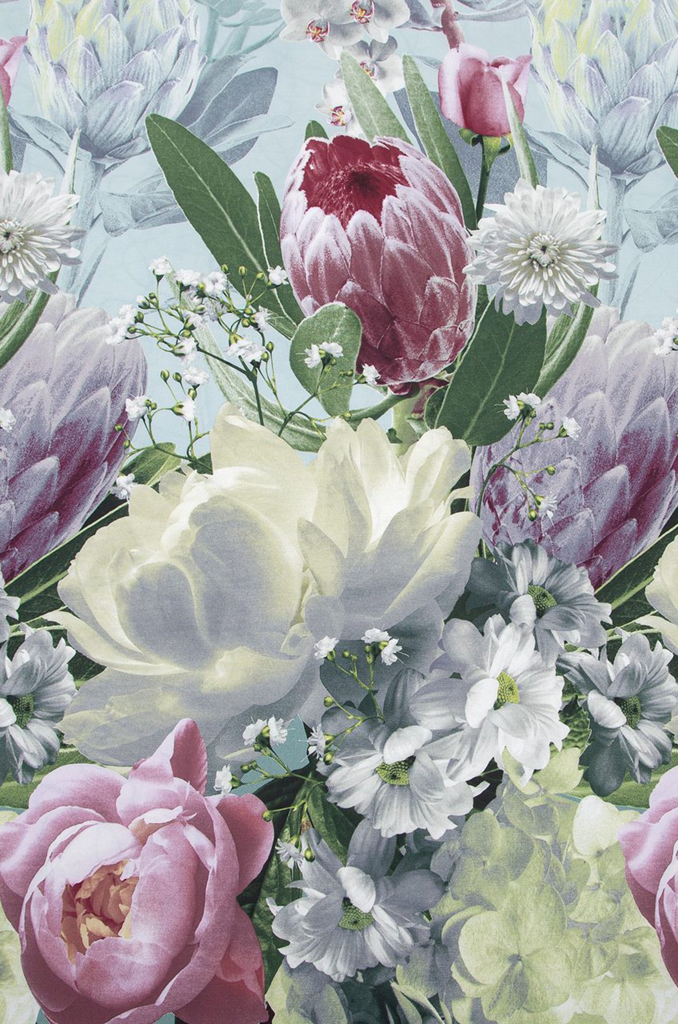 Постельное белье из поплина, евро, наволочки 70*70 АртПостель