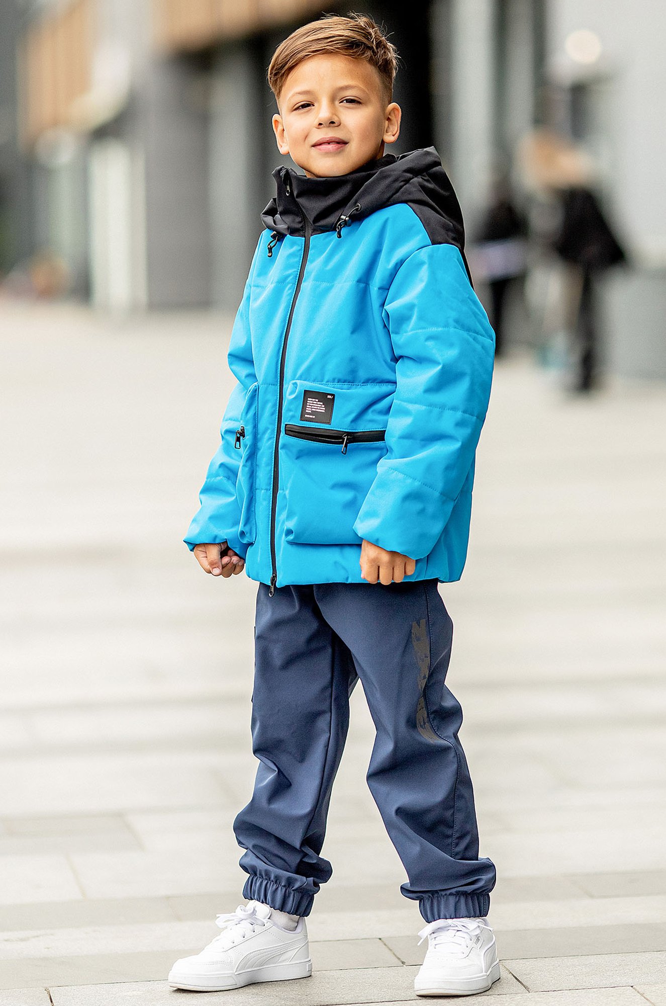 Демисезонная куртка для мальчика из мембраны Batik