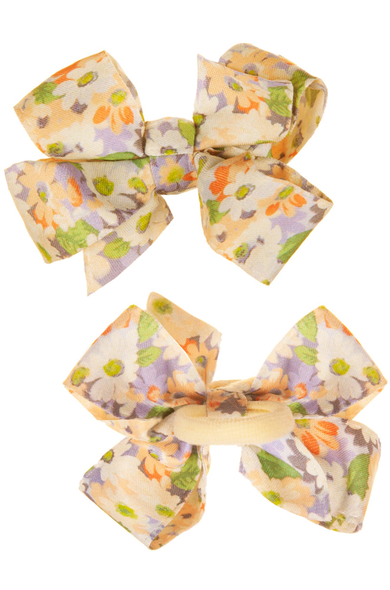 Бант для волос на резинке 2шт Babys Joy