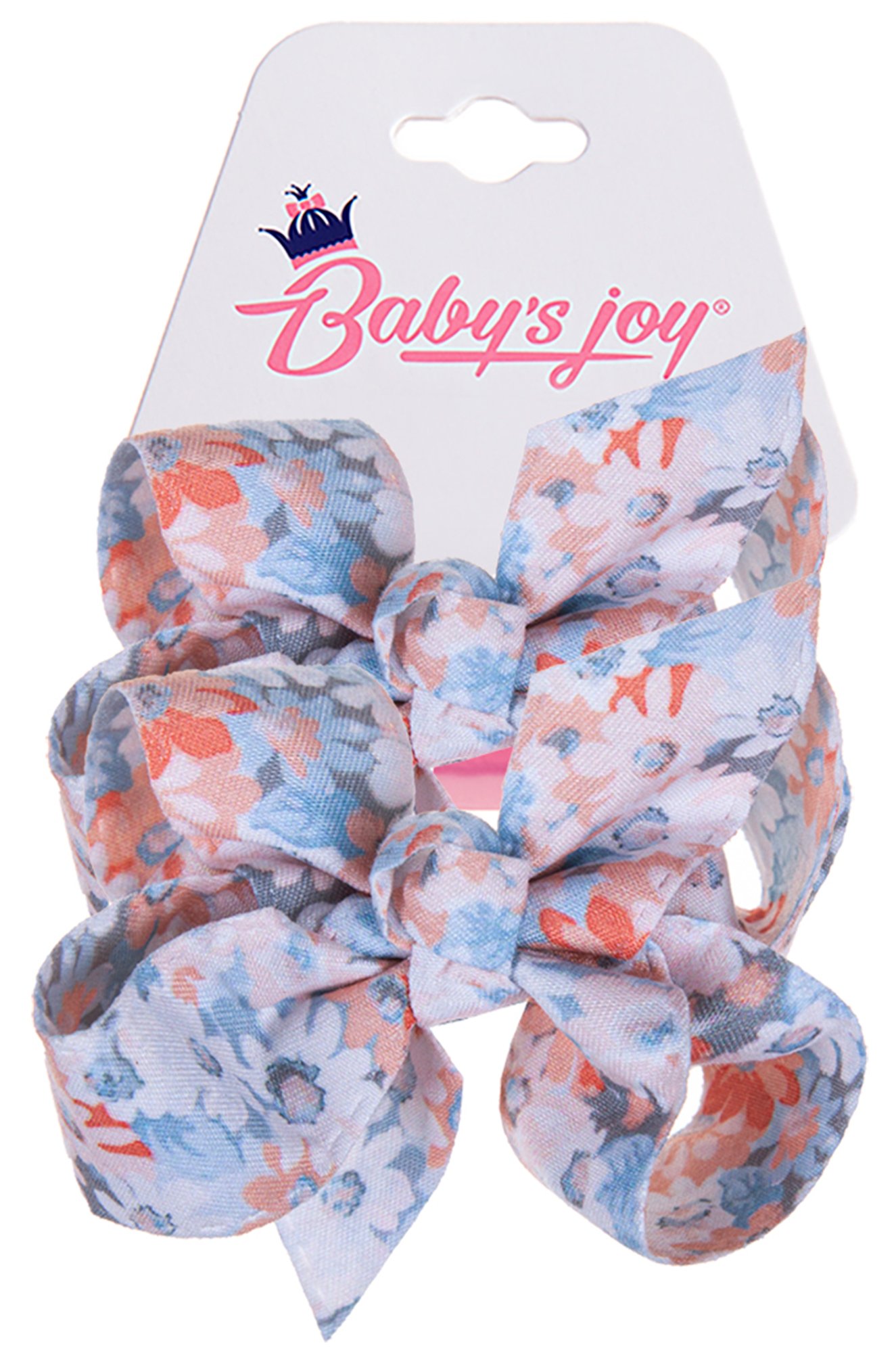 Бант для волос на резинке 2шт Babys Joy