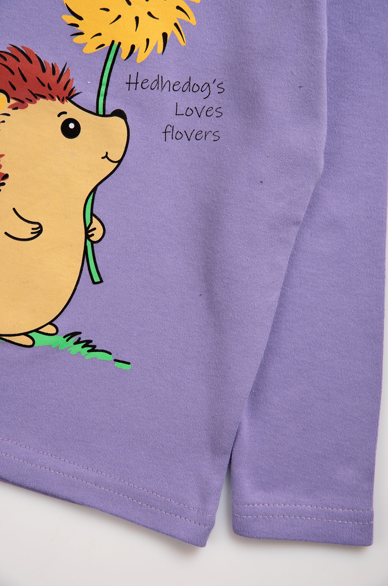 Лонгслив для девочки из интерлока Bonito