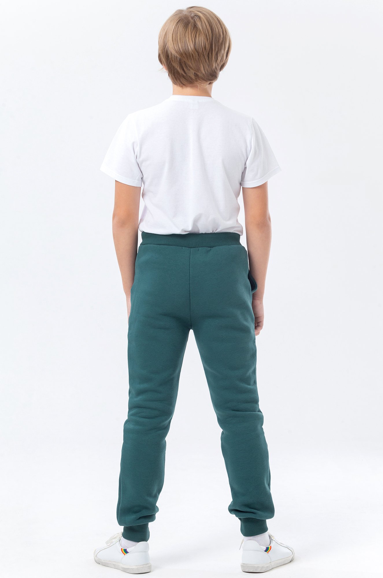 Теплые брюки из футера с начесом для мальчика Bonito