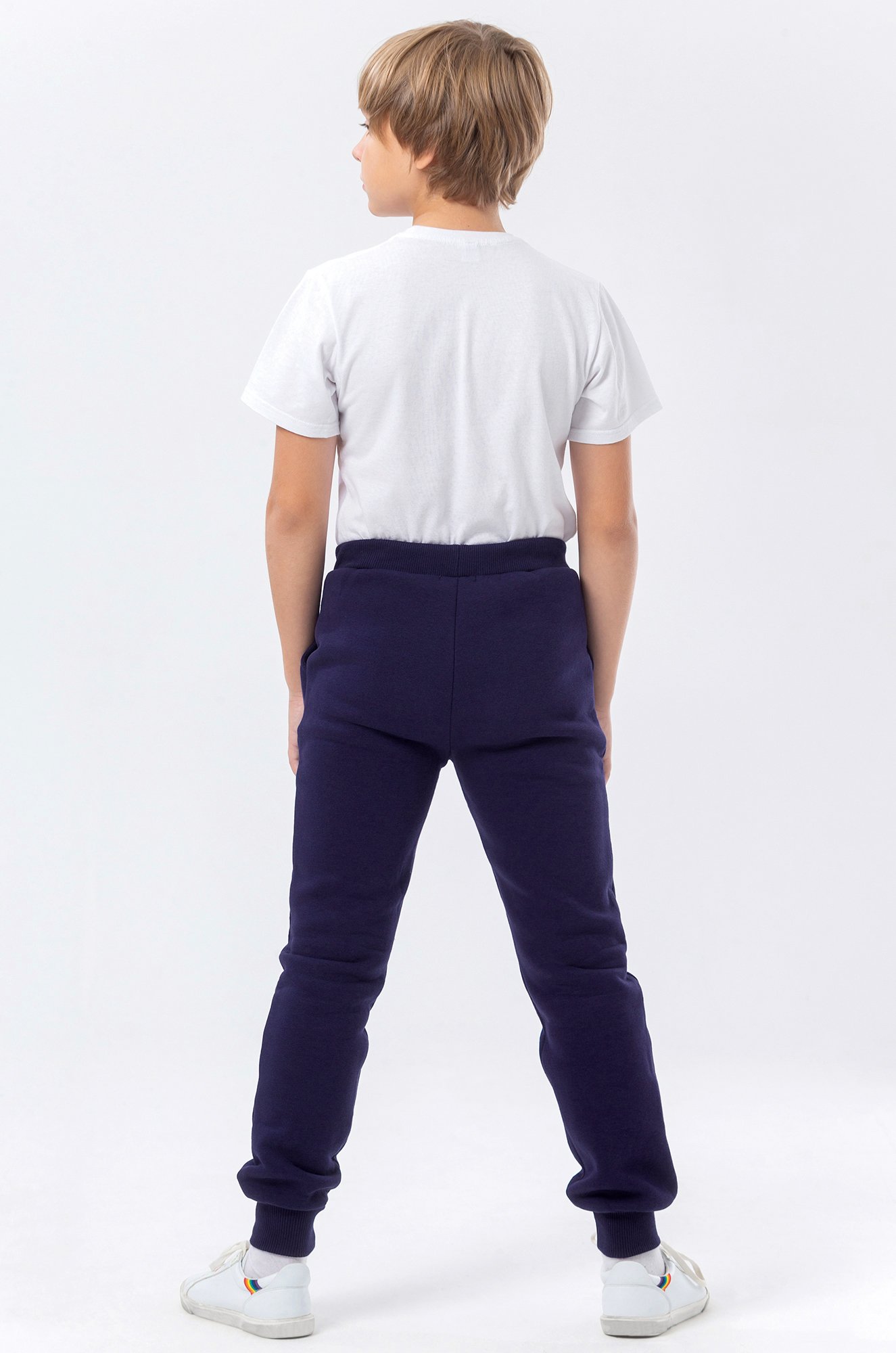 Теплые брюки из футера с начесом для мальчика Bonito