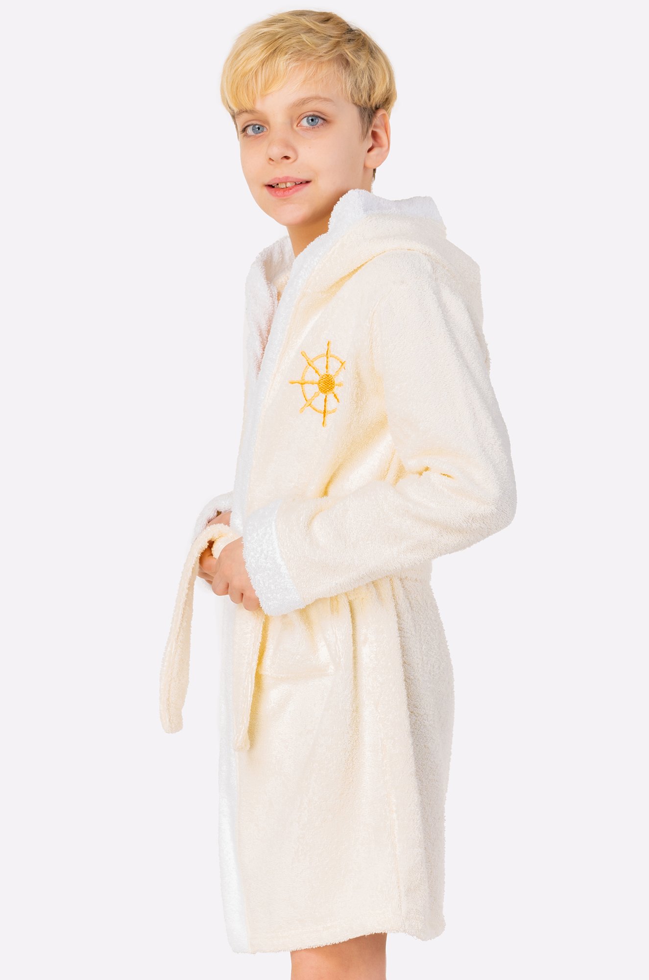 Махровый халат для мальчика Bonito