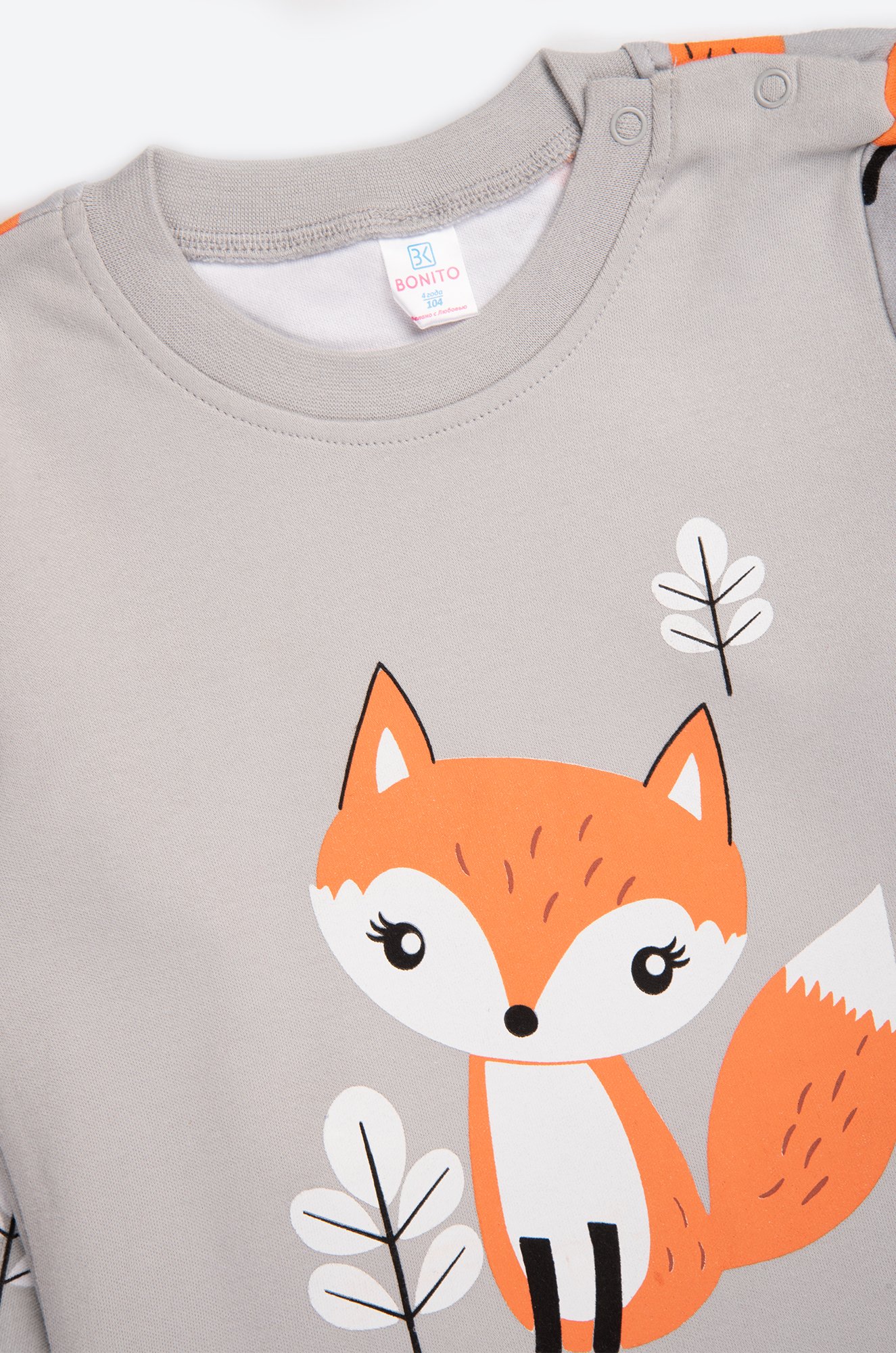 Хлопковая пижама для девочки Bonito