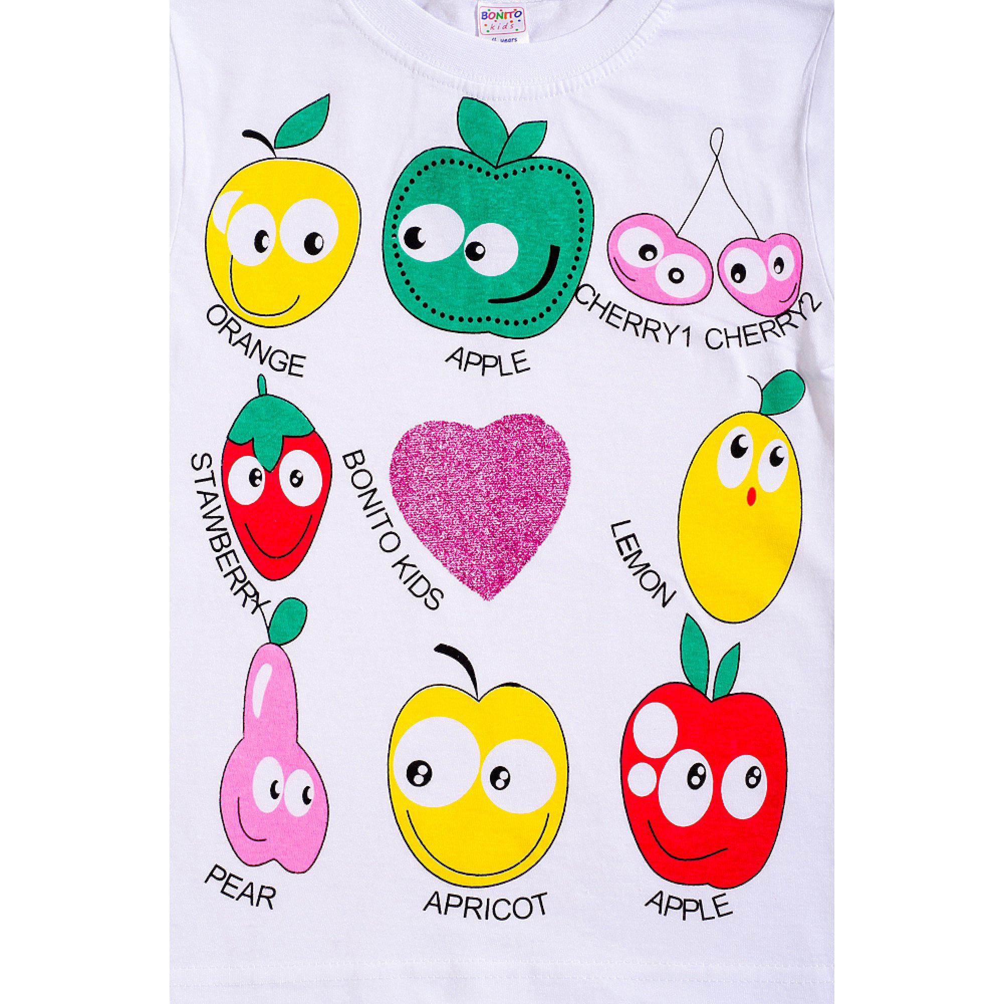 Футболка для девочки Bonito