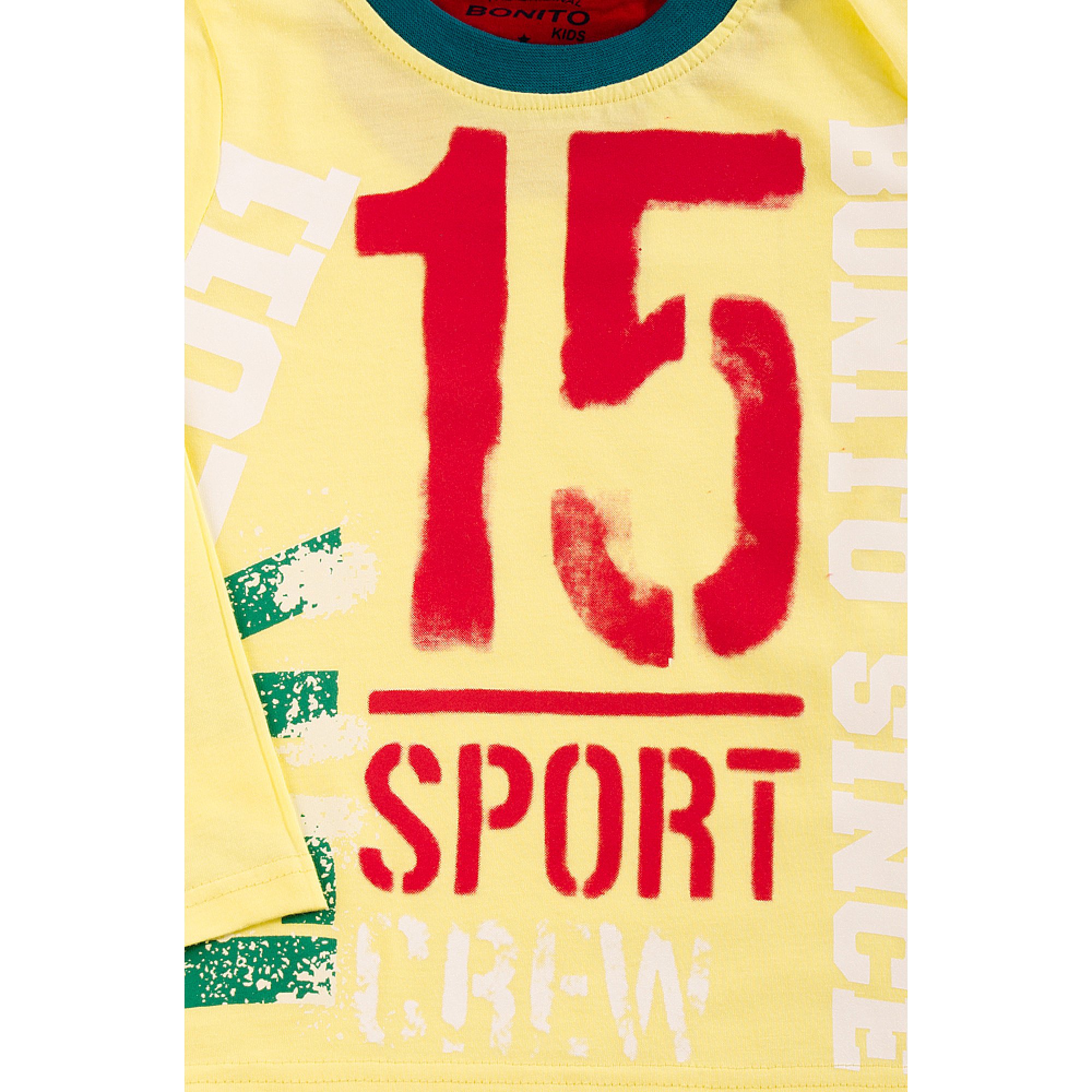 Лонгслив для мальчика Bonito