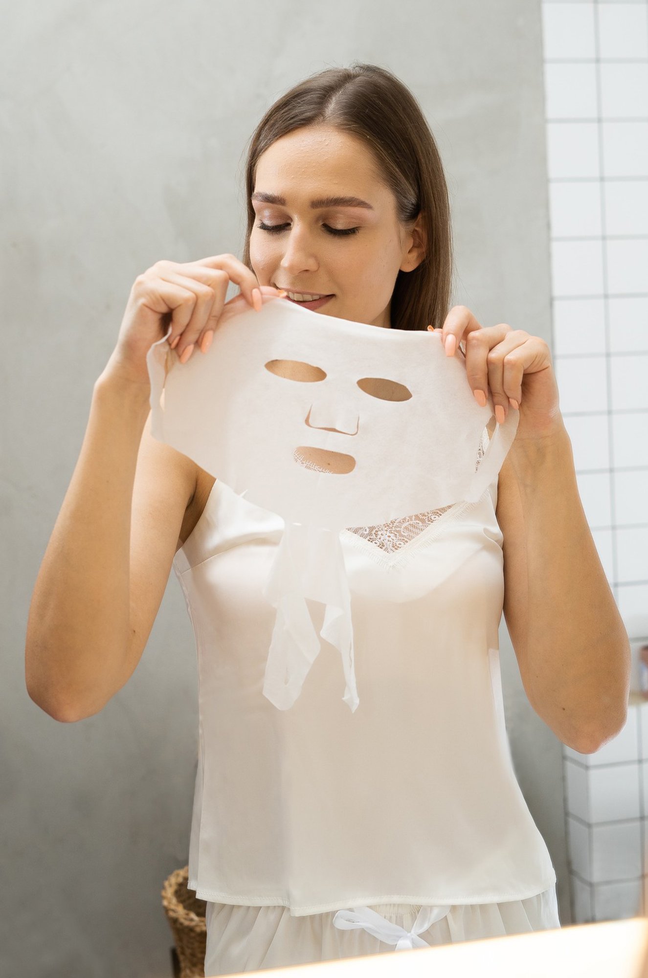 Лифтинг-маска тканевая для лица и шеи с пептидом INTENSYL 25 г O'CARE