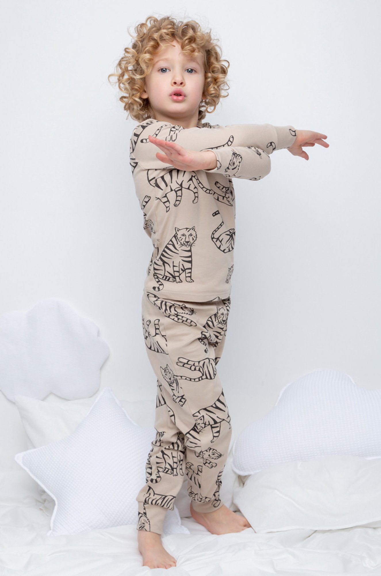 Хлопковая пижама для мальчика Crockid