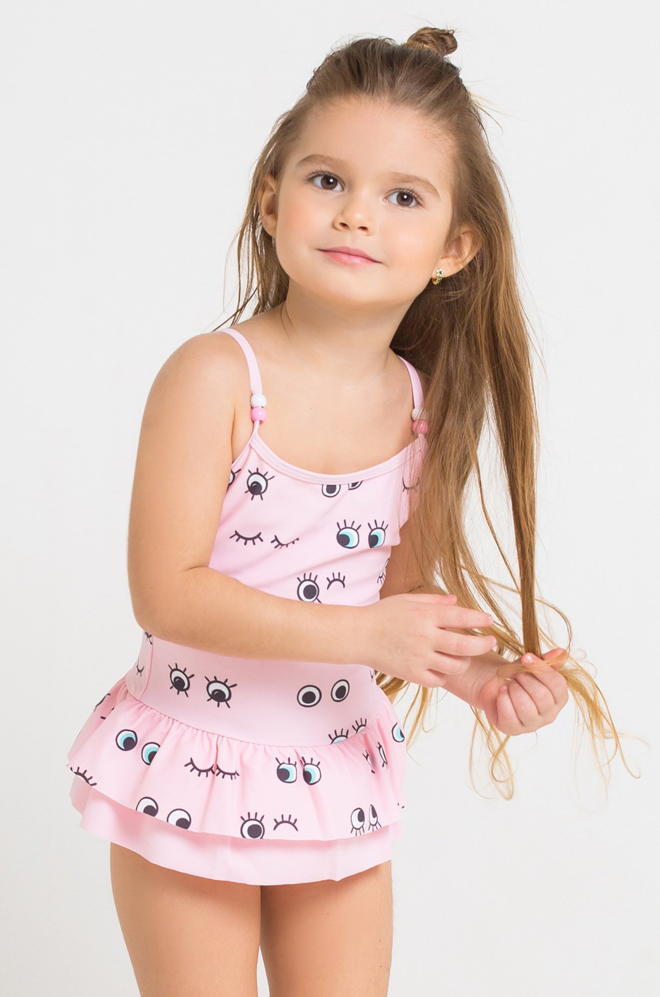 Купальник для девочки Crockid 6560542 розовый купить оптом в HappyWear.ru