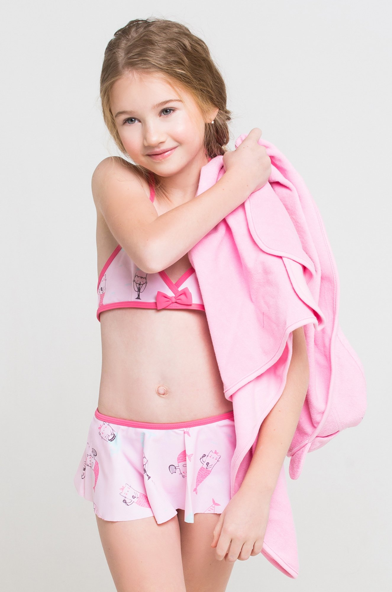 Купальник для девочки Crockid 6560550 розовый купить оптом в HappyWear.ru