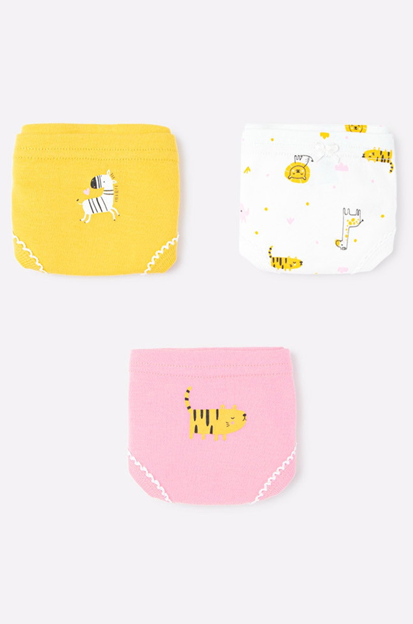 Трусы для девочки 3шт. Crockid