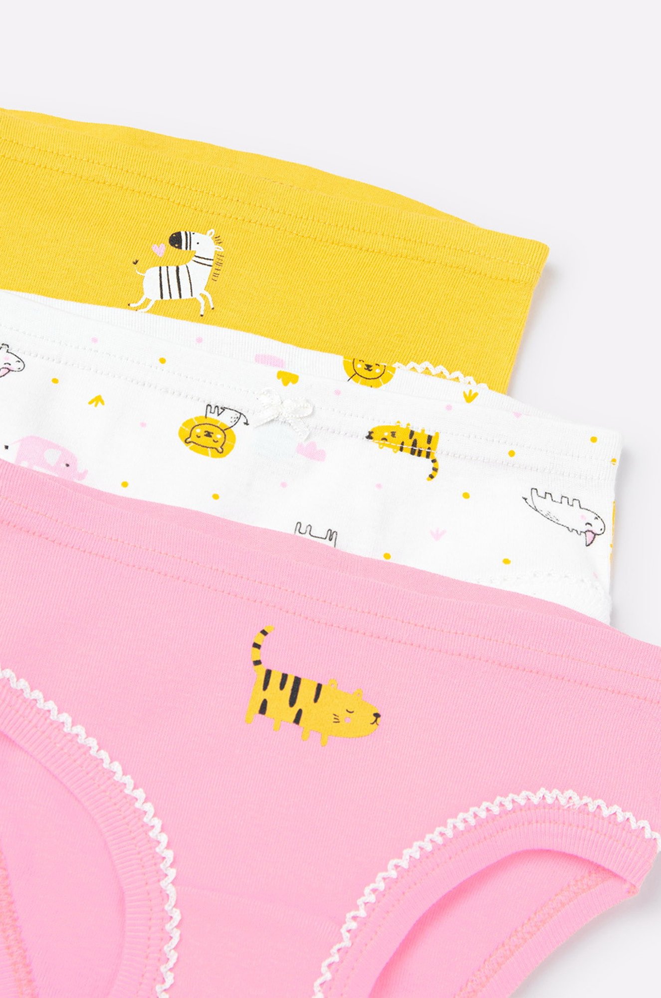 Трусы для девочки 3шт. Crockid