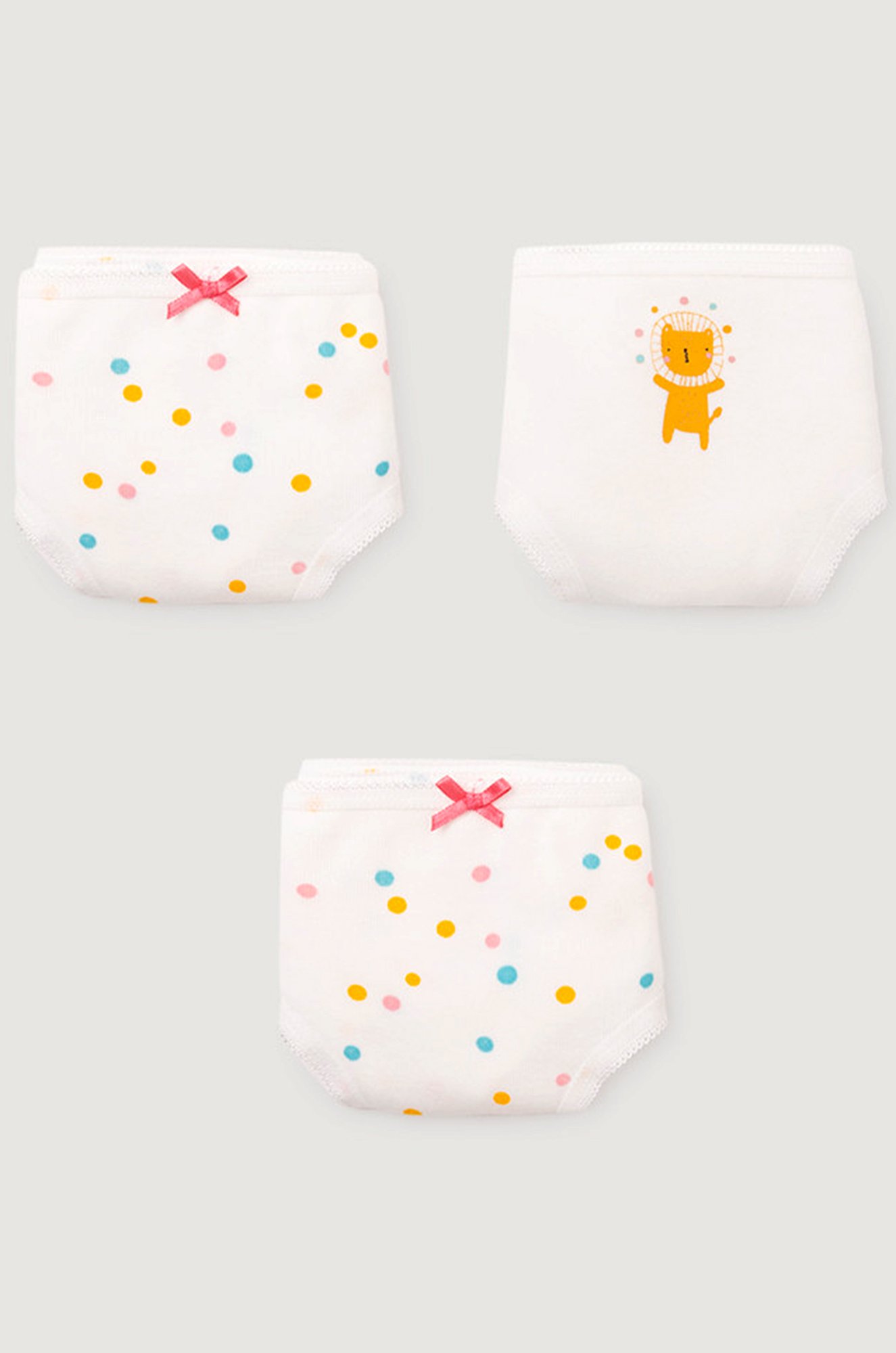 Трусы для девочки 3шт. Crockid