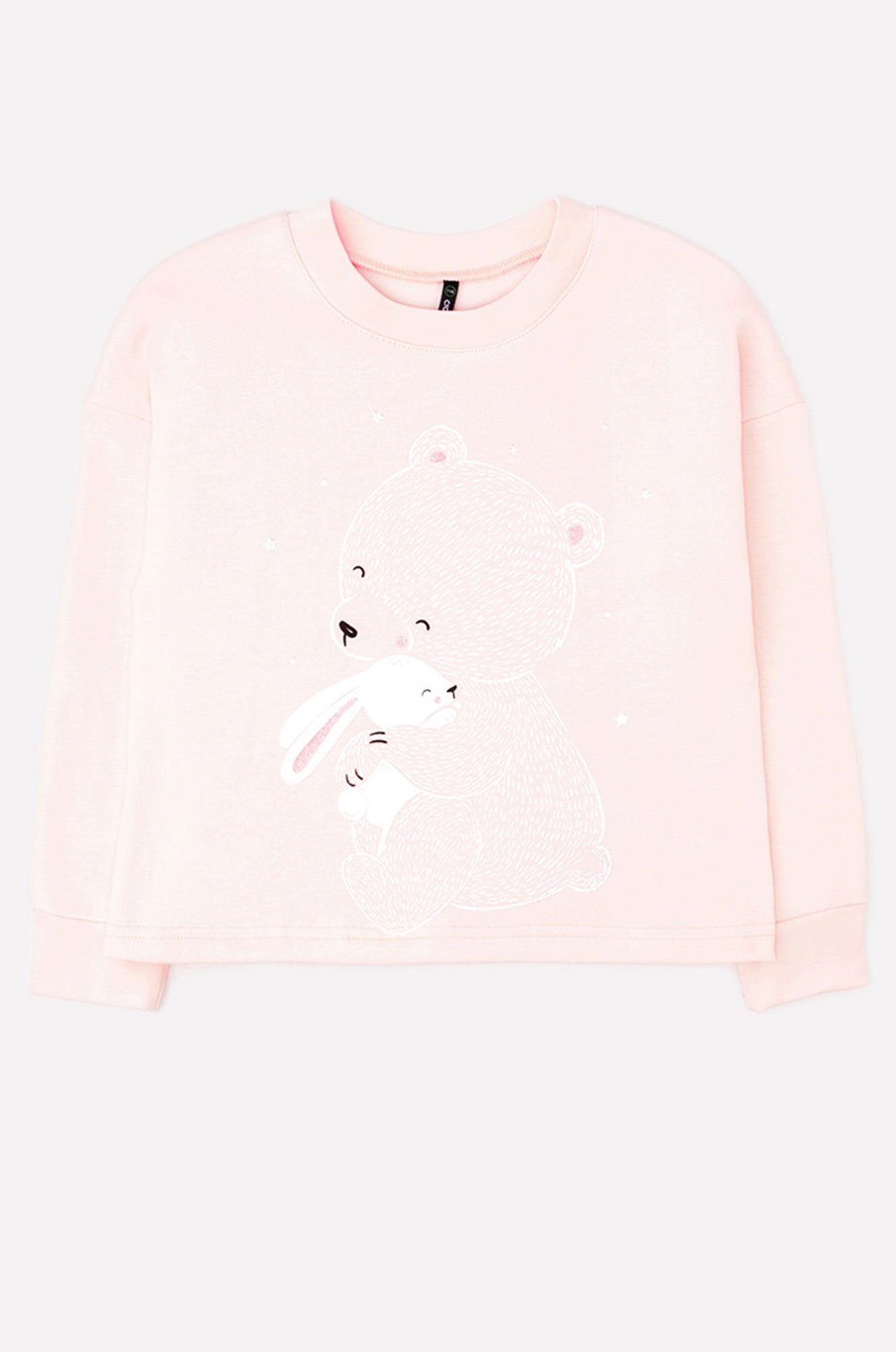 Утепленный джемпер для девочки Crockid