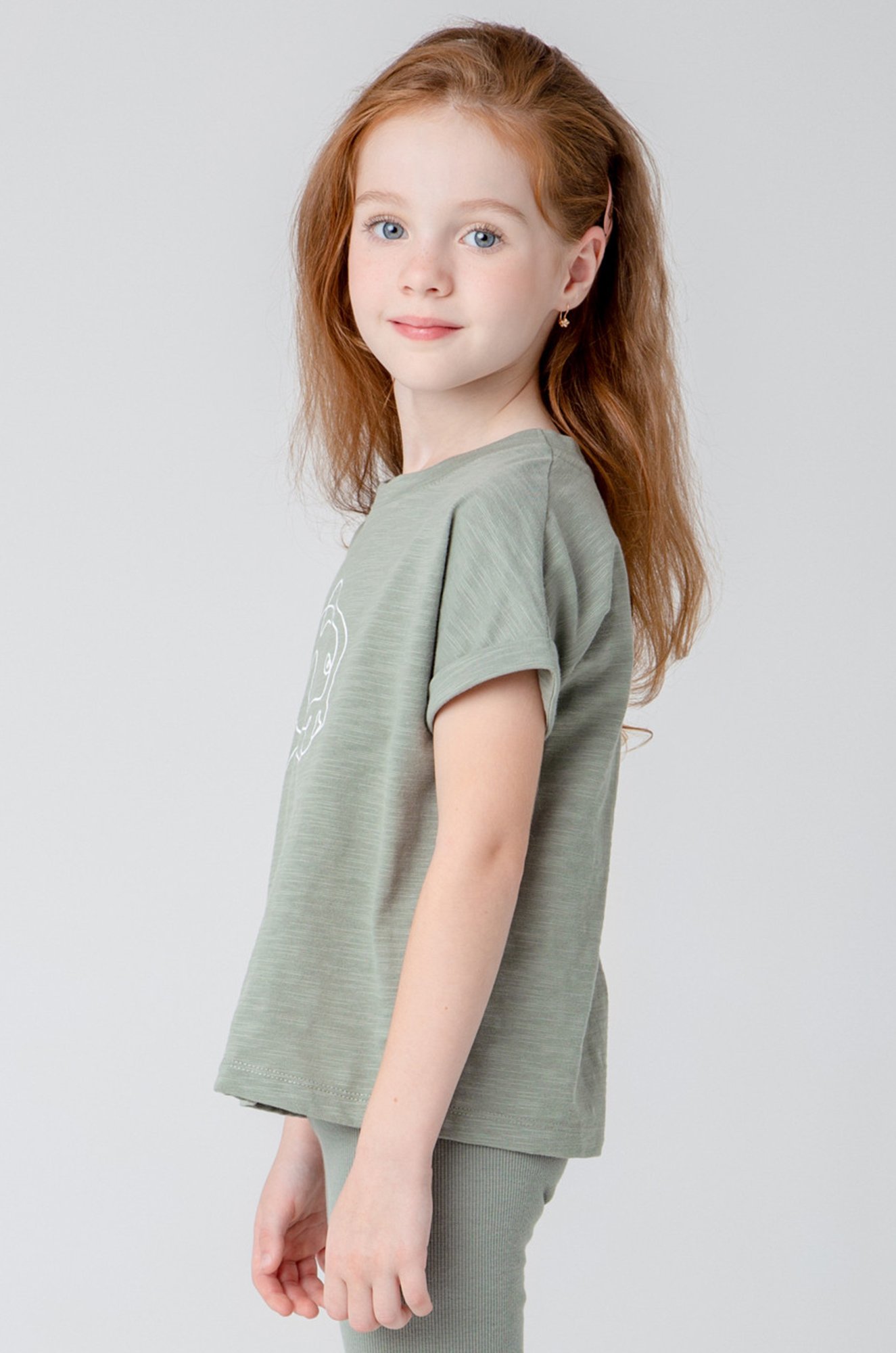 Футболка из супрема для девочки Crockid