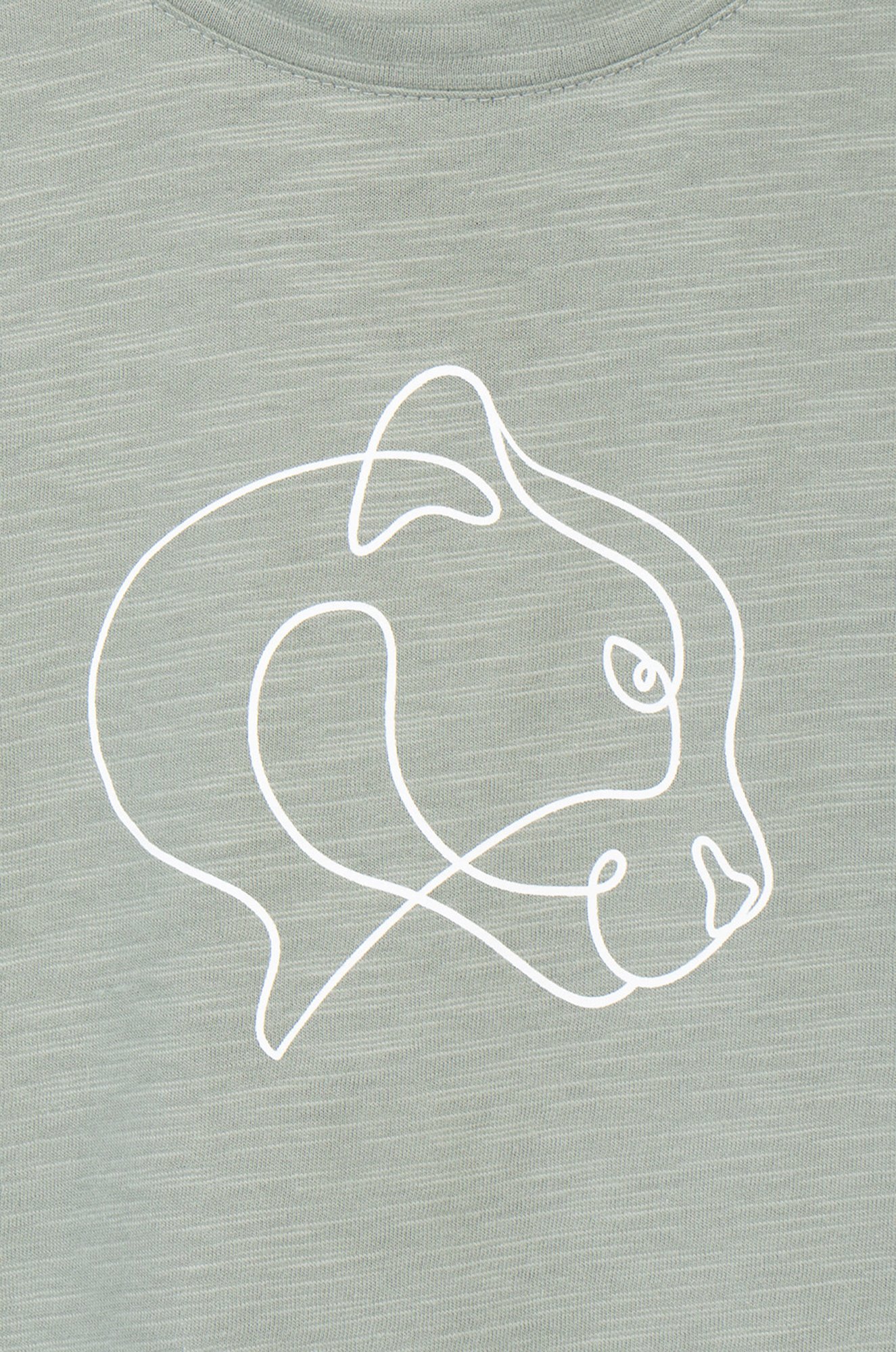 Футболка из супрема для девочки Crockid