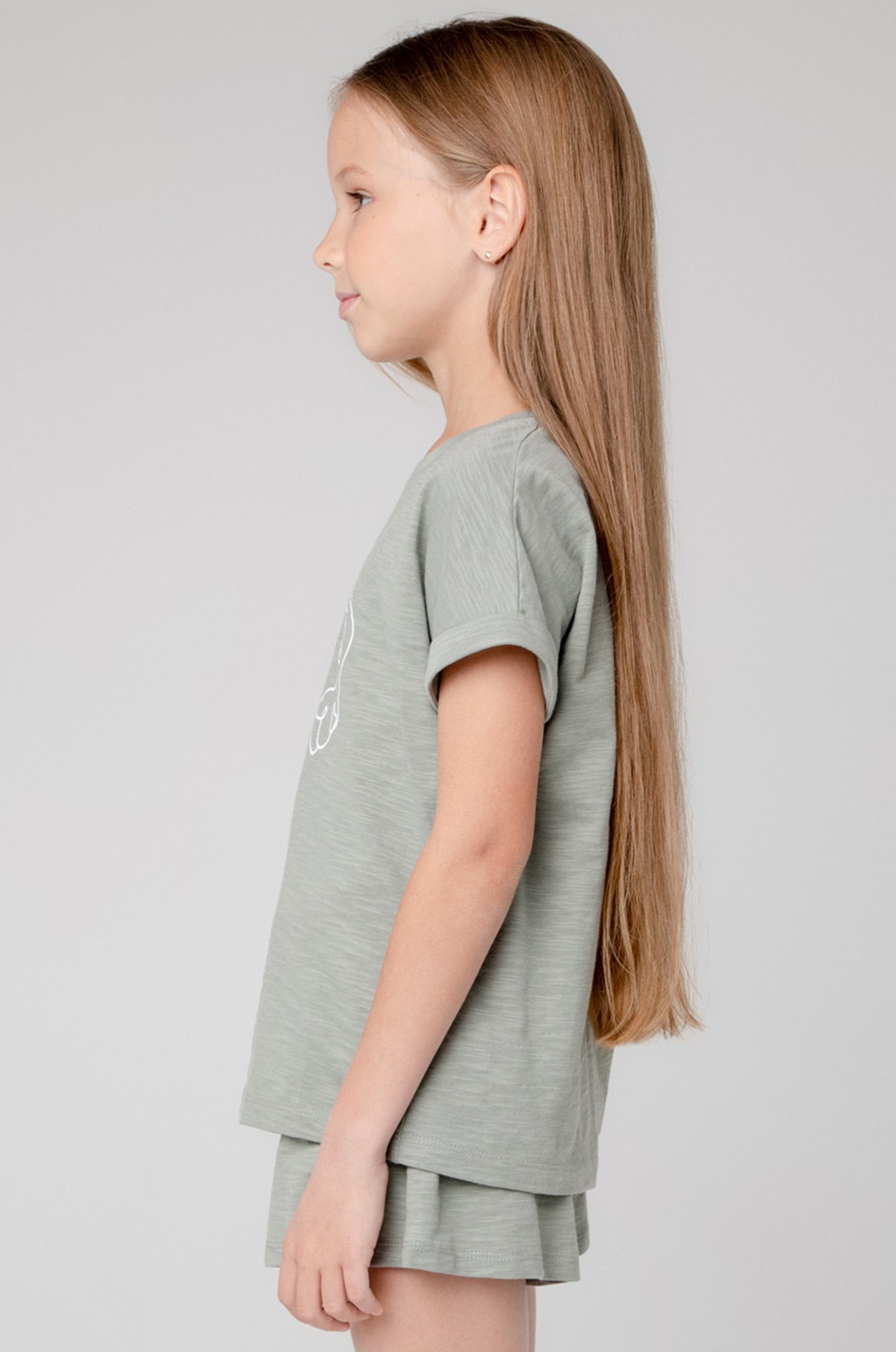 Футболка из супрема для девочки Crockid