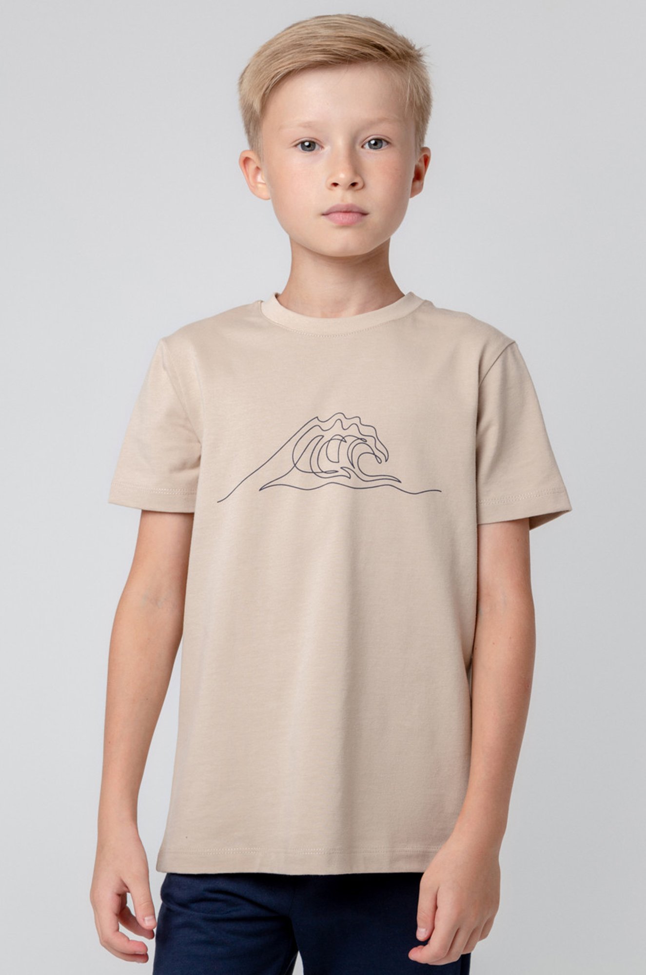 Футболка из супрема для мальчика Crockid