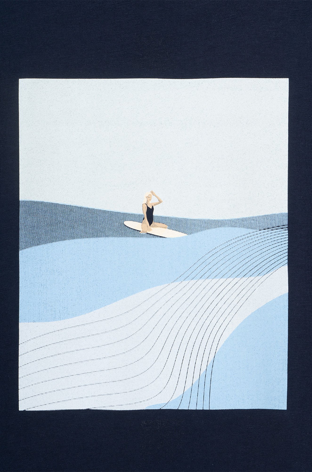 Футболка оверсайз из супрема для девочки Crockid