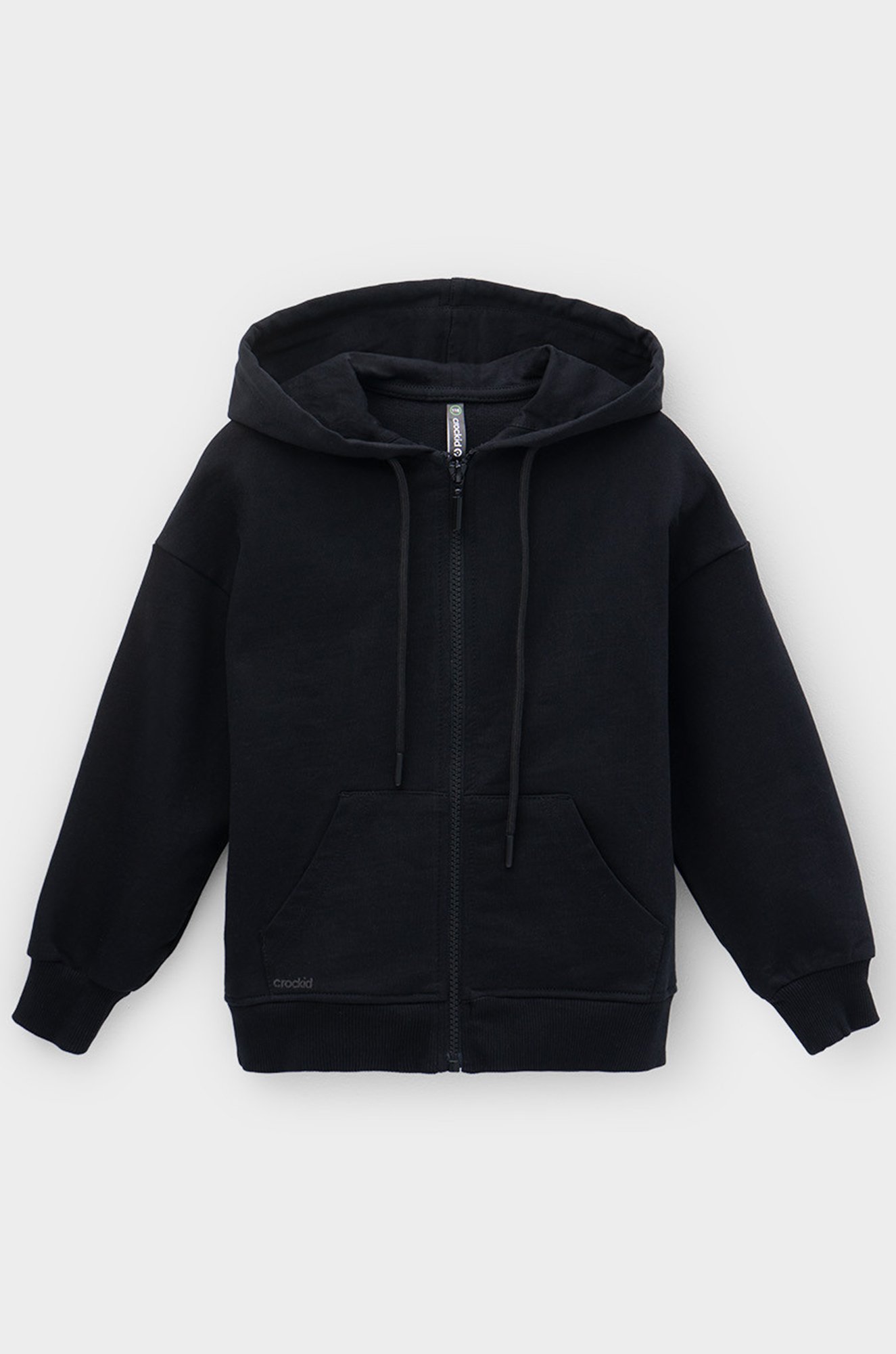 Детская толстовка на молнии из футера Crockid