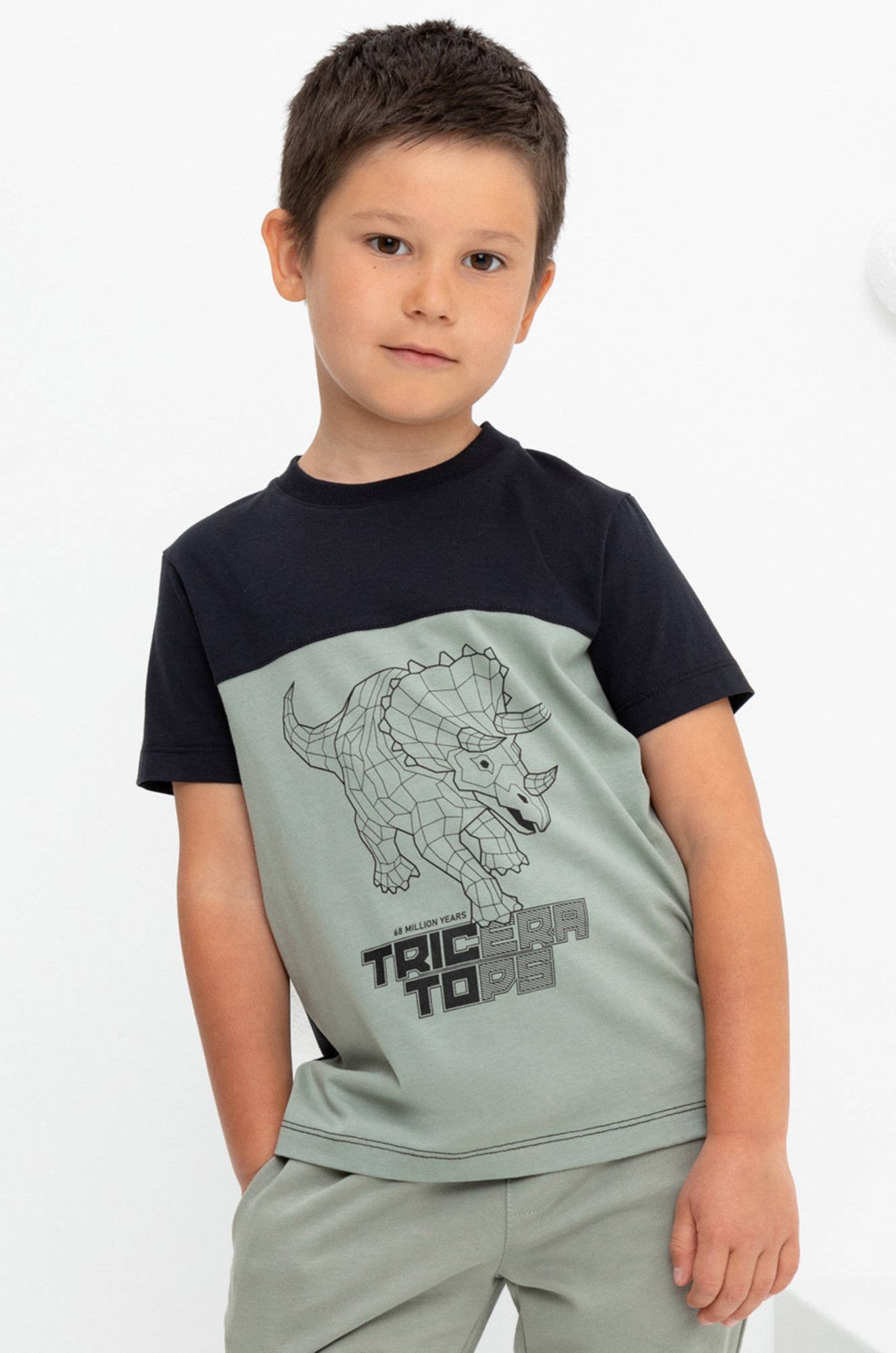 Футболка для мальчика из супрема Crockid