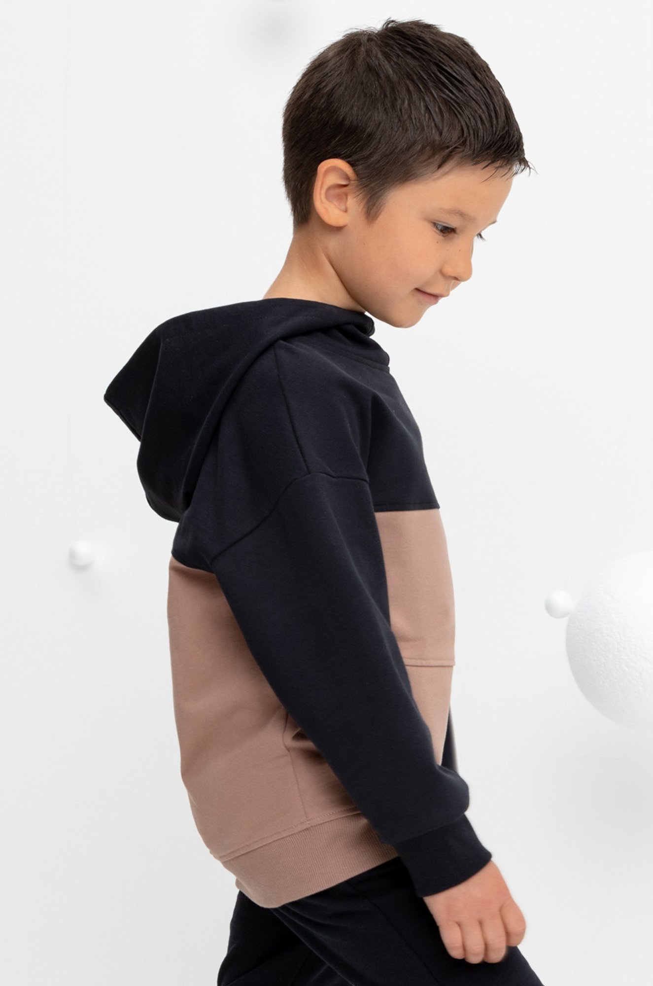 Толстовка для мальчика из футера с начесом Crockid