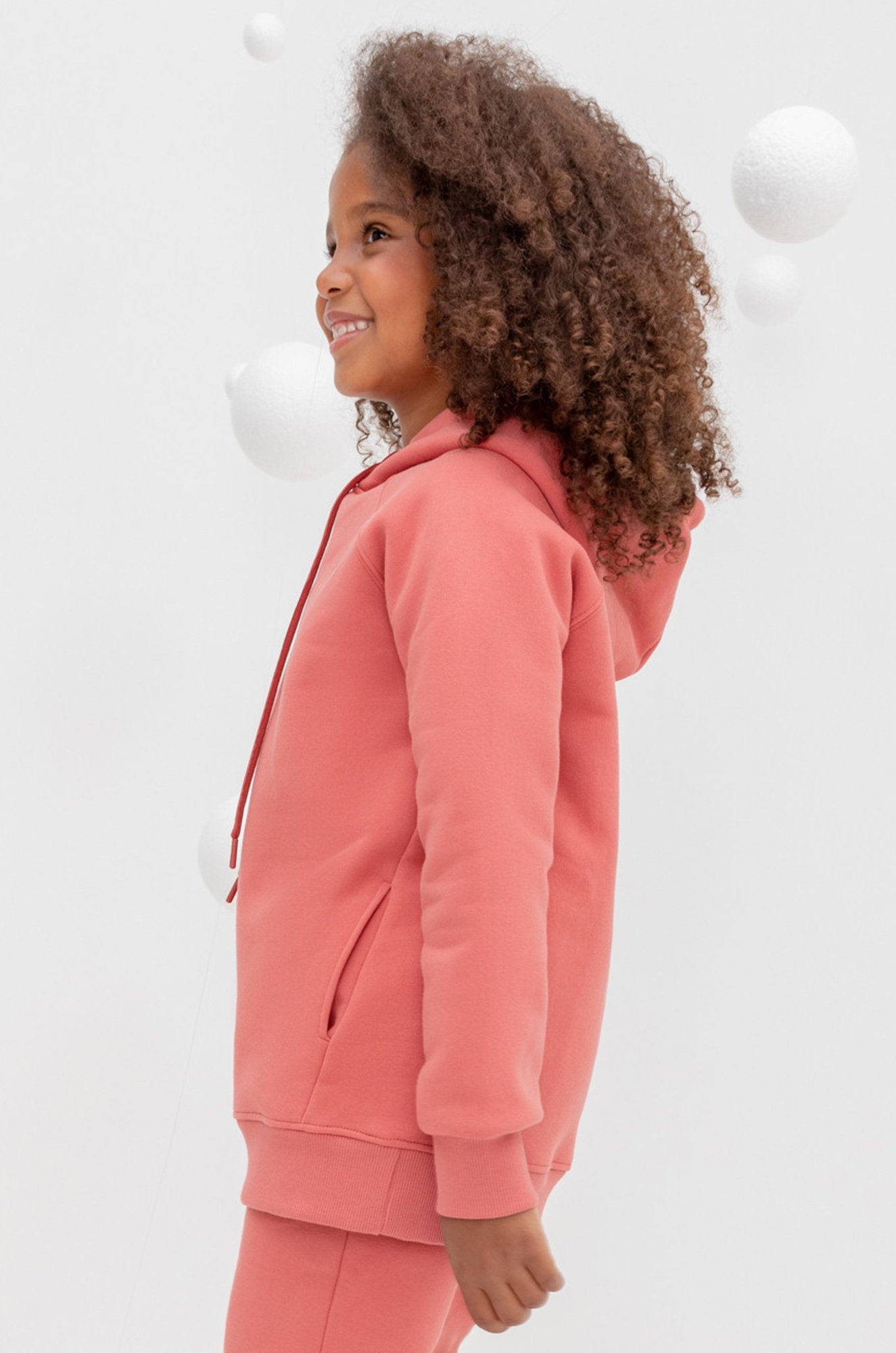 Толстовка из футера с начесом для девочки Crockid