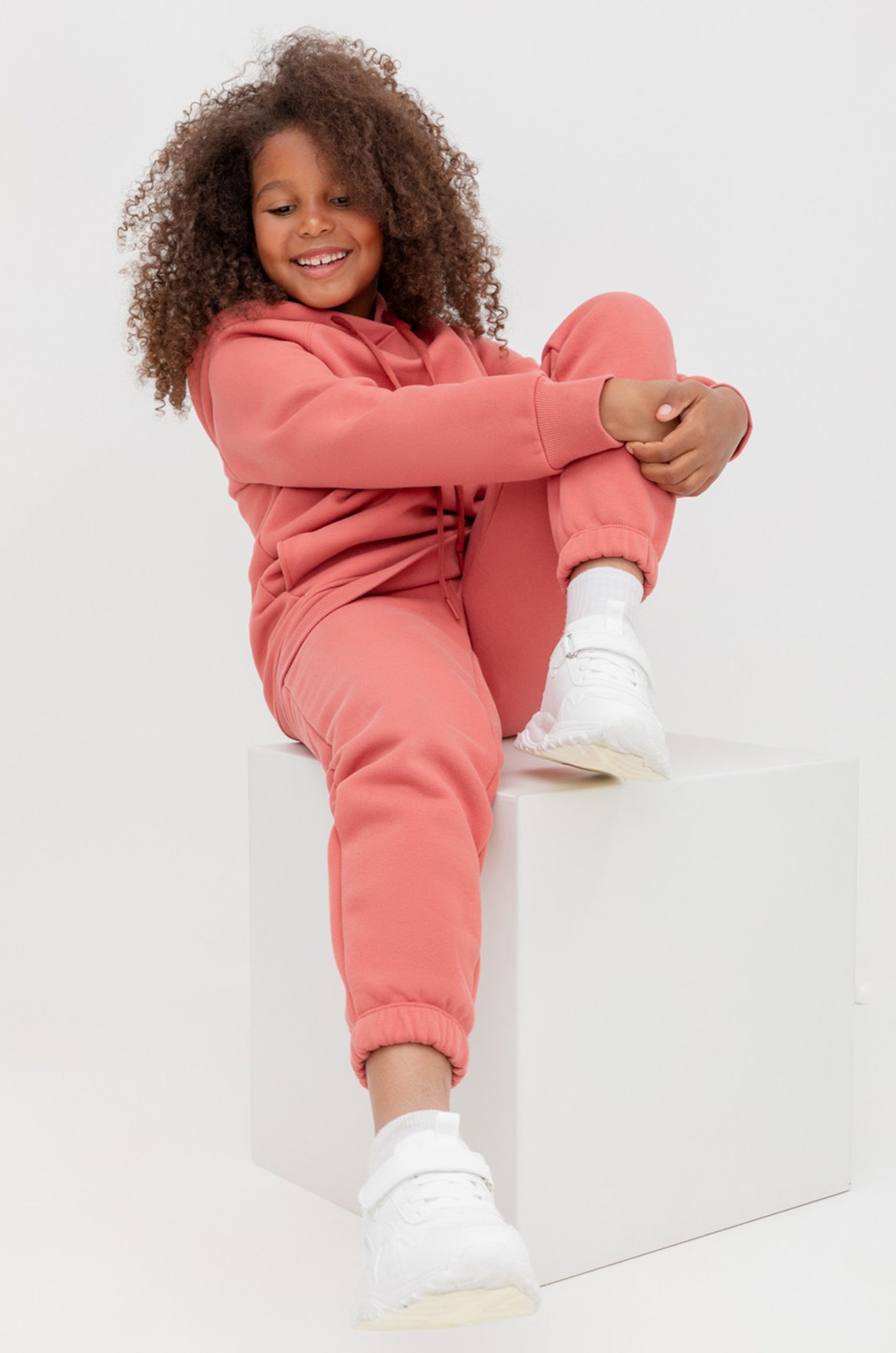 Толстовка из футера с начесом для девочки Crockid