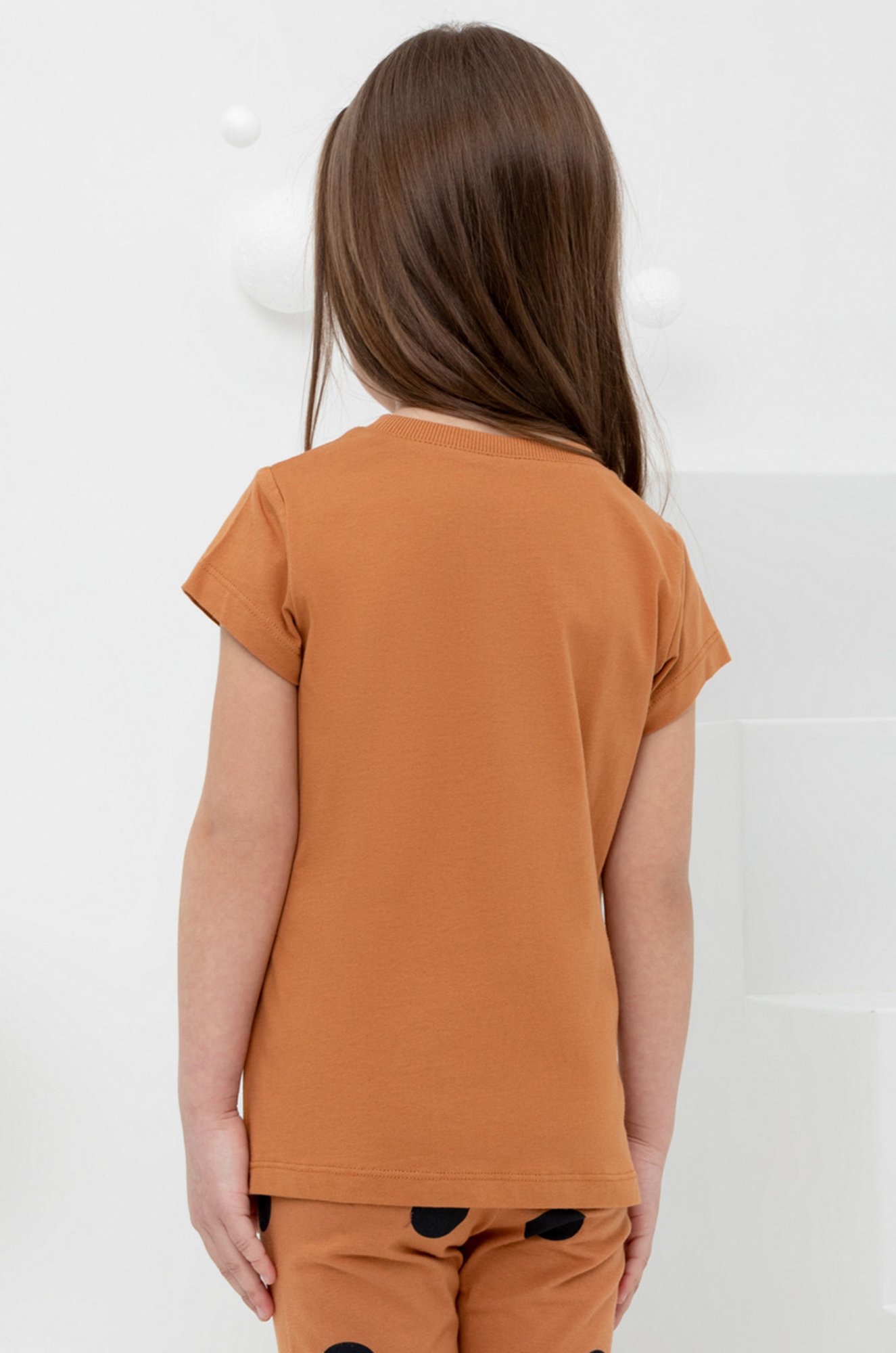 Футболка для девочки из супрема Crockid