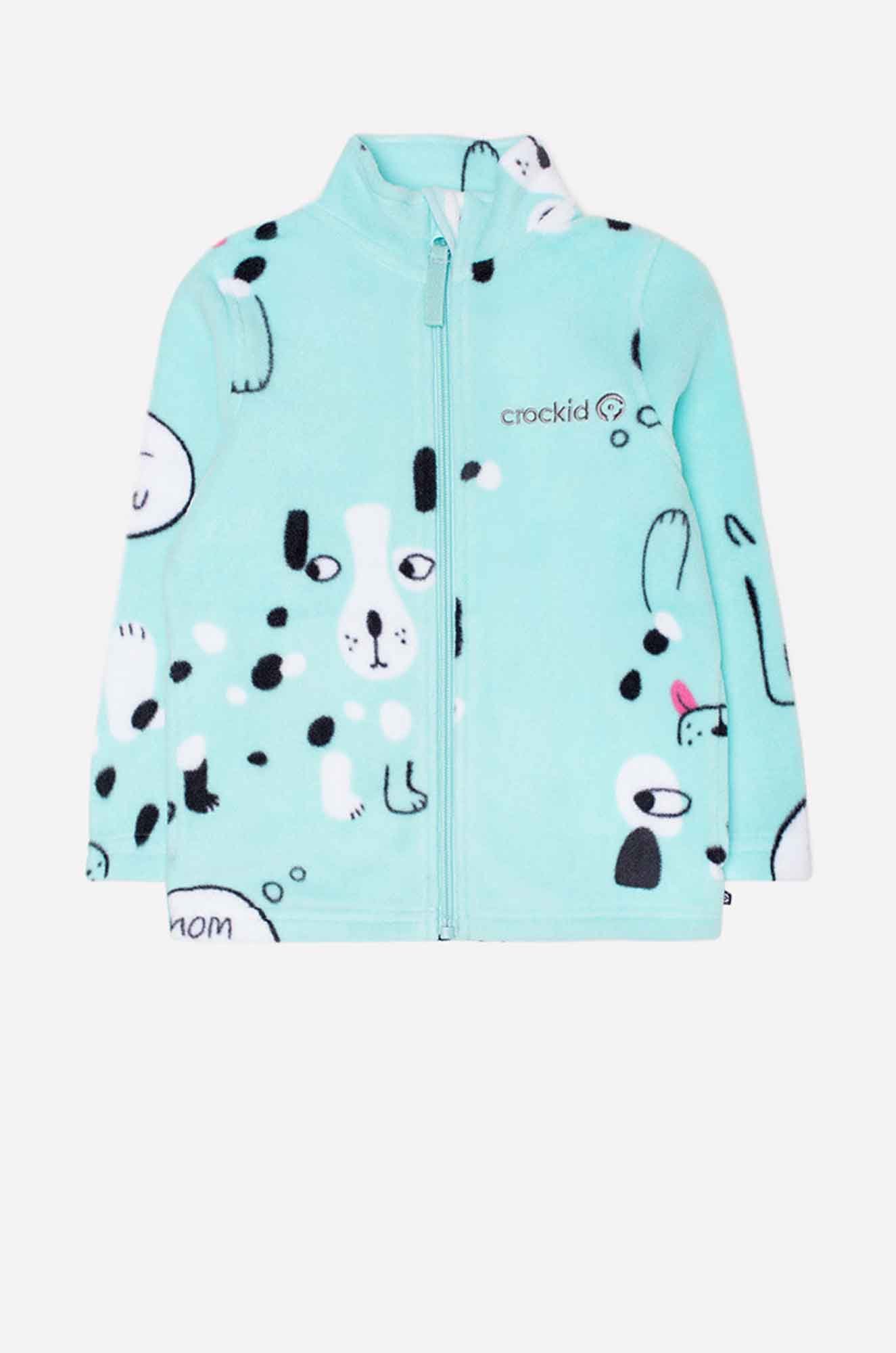 Флисовая куртка для девочки Crockid