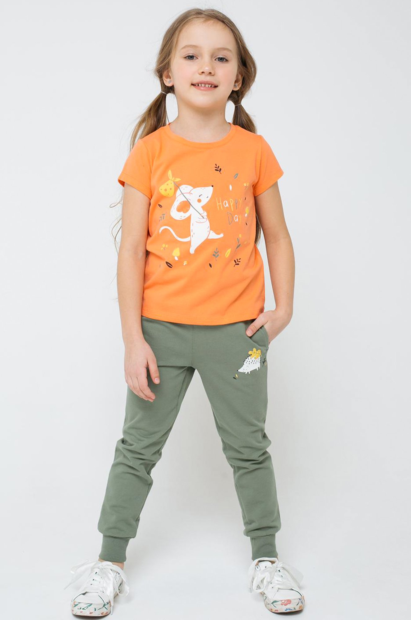 Брюки для девочки Crockid