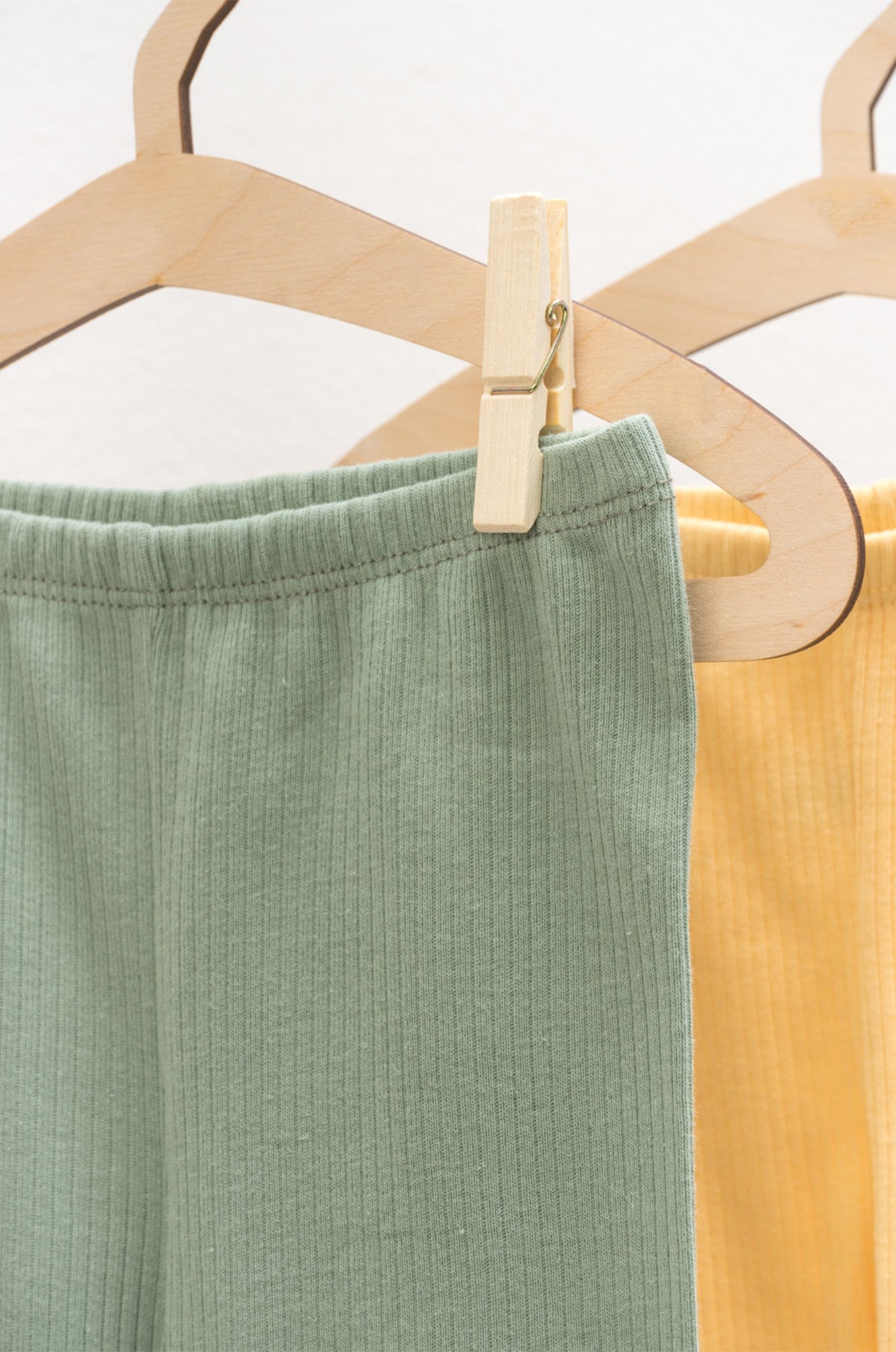 Детские штанишки в рубчик из натурального хлопка 2 шт. Crockid