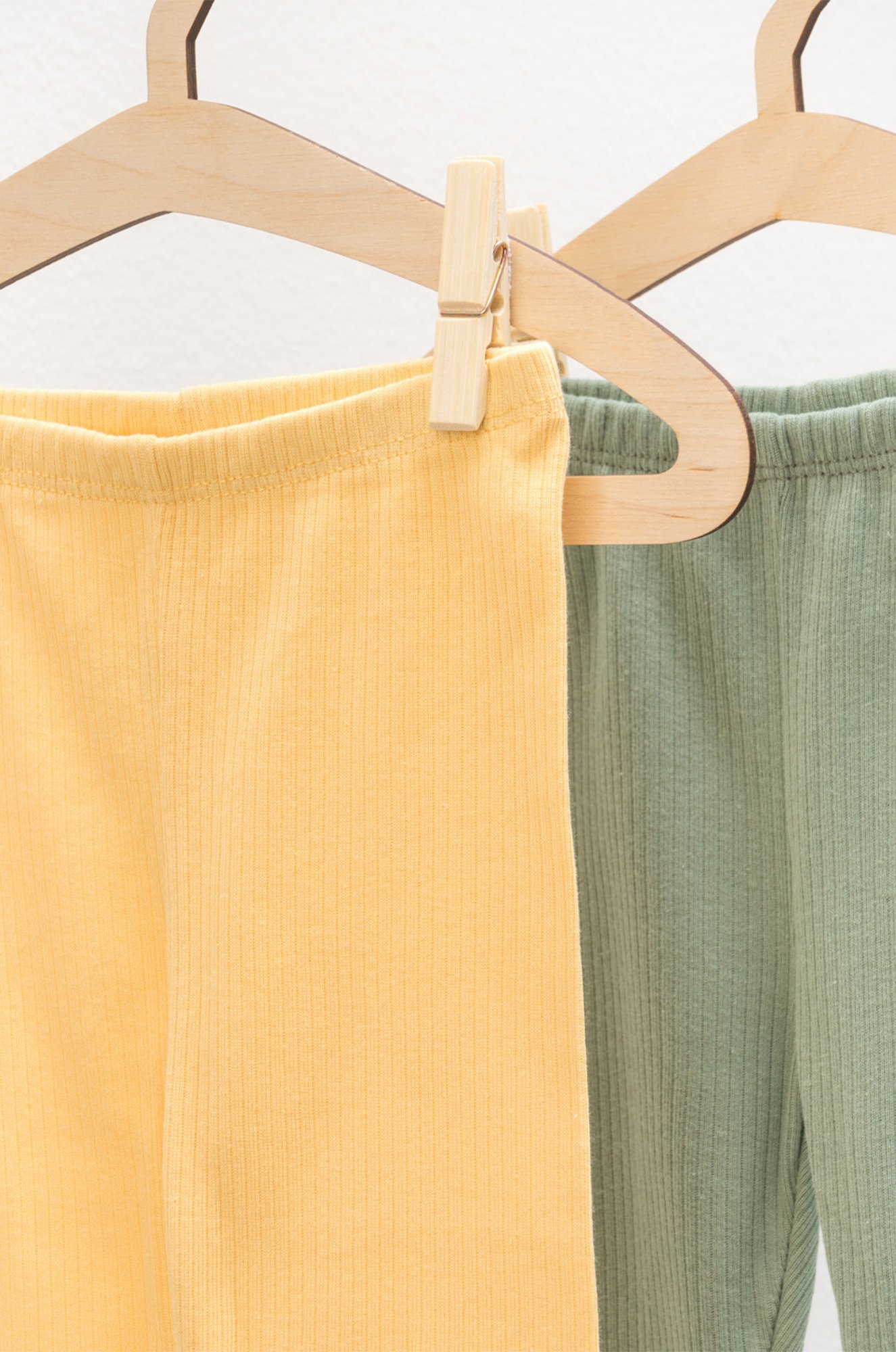 Детские штанишки в рубчик из натурального хлопка 2 шт. Crockid