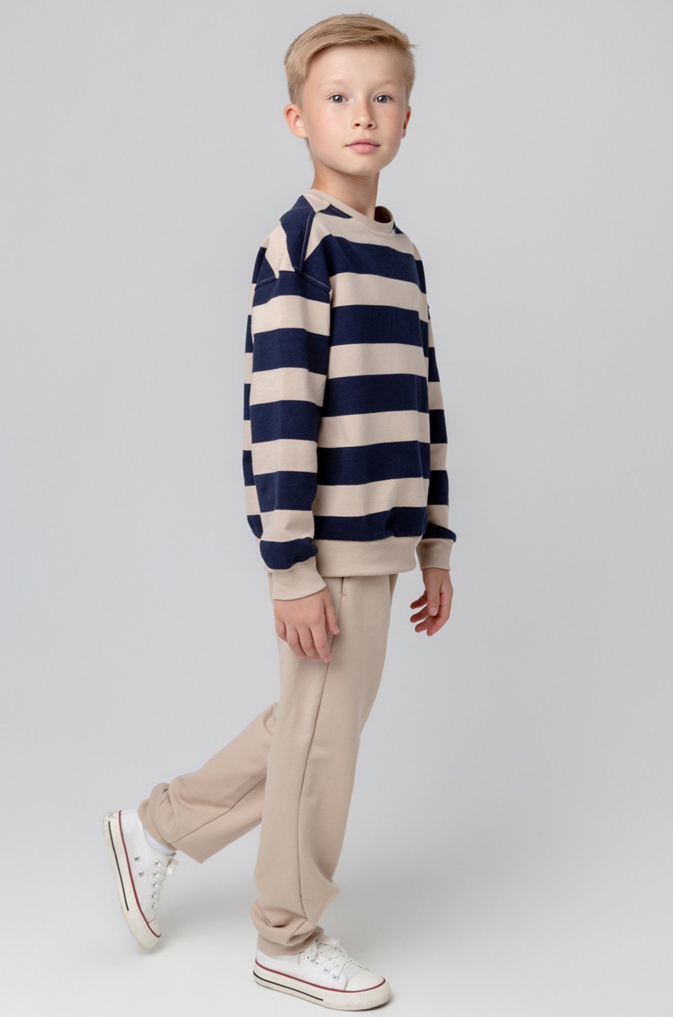 Детские брюки из петельчатого футера Crockid