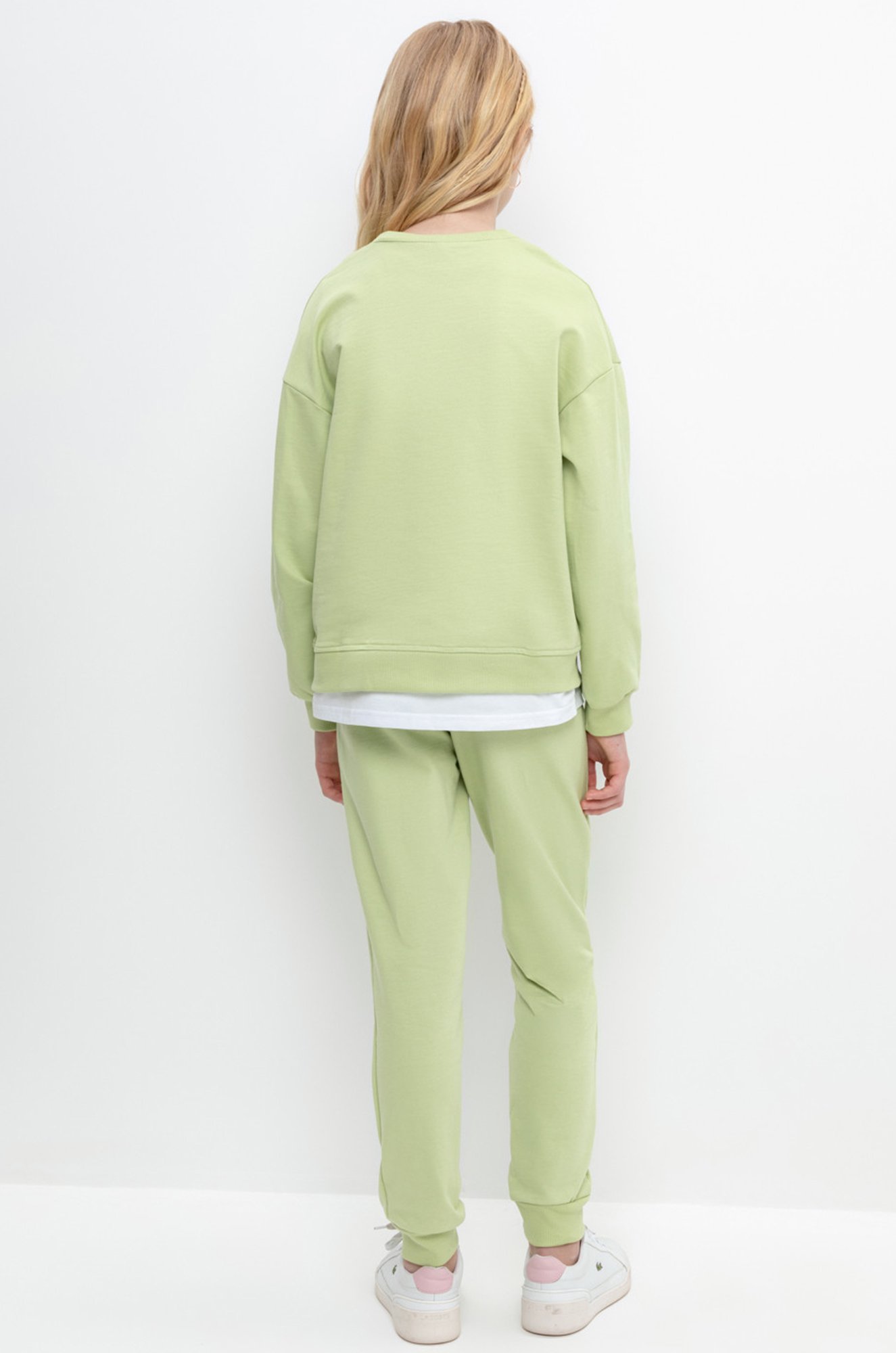 Брюки из петельчатого футера для девочки Crockid