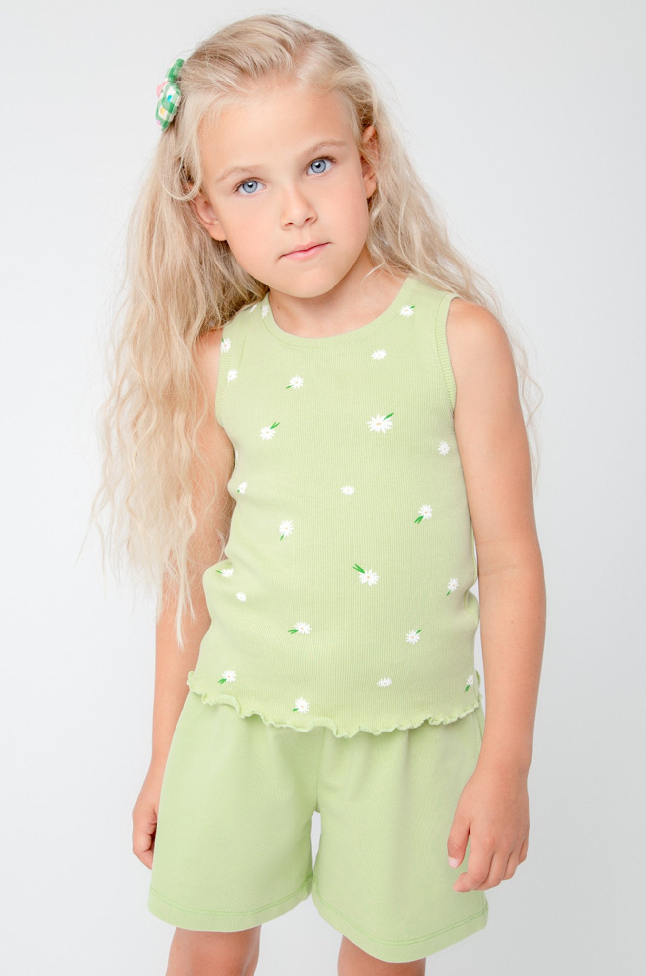 Шорты из петельчатого футера для девочки Crockid