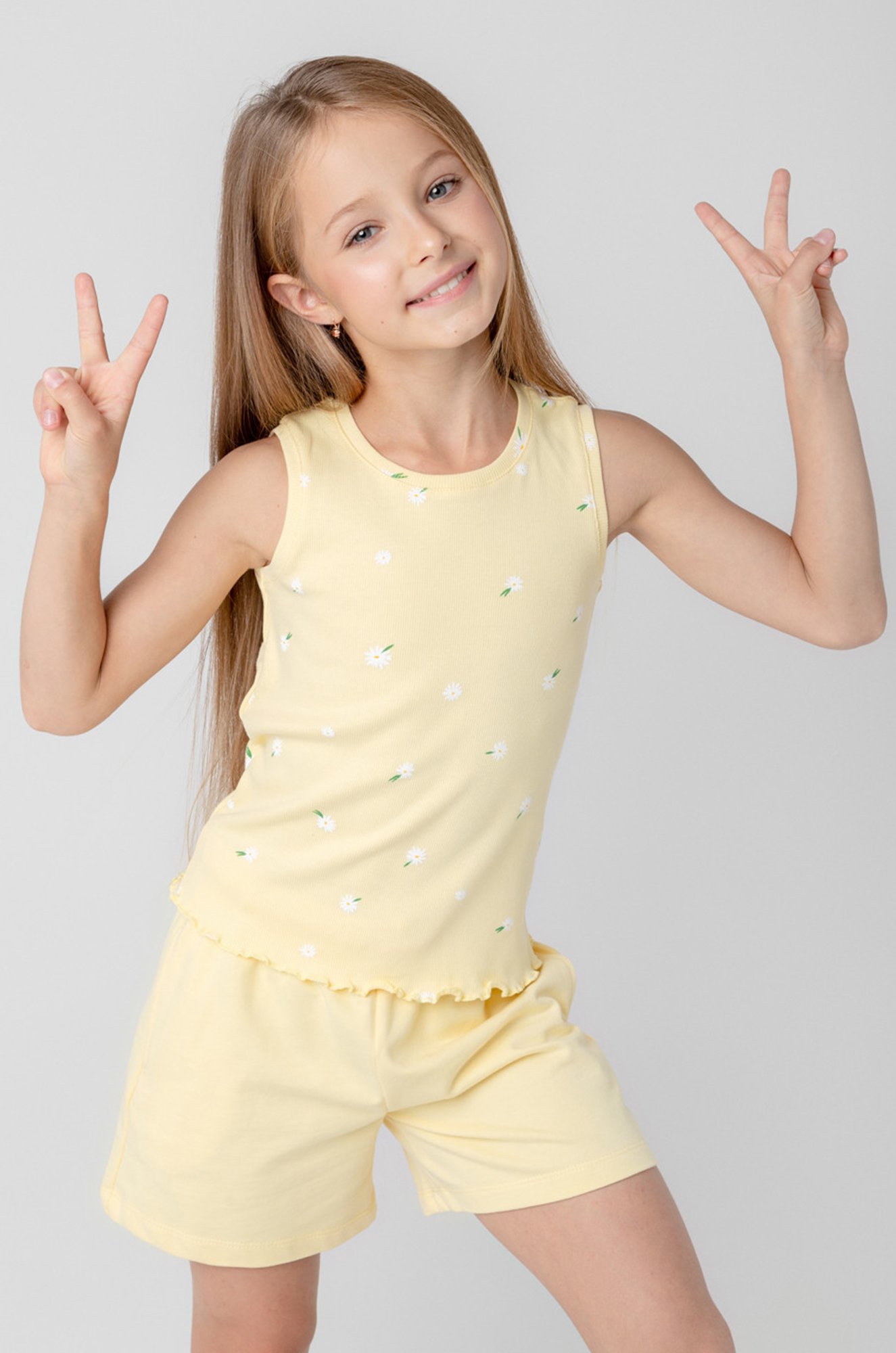 Шорты из петельчатого футера для девочки Crockid