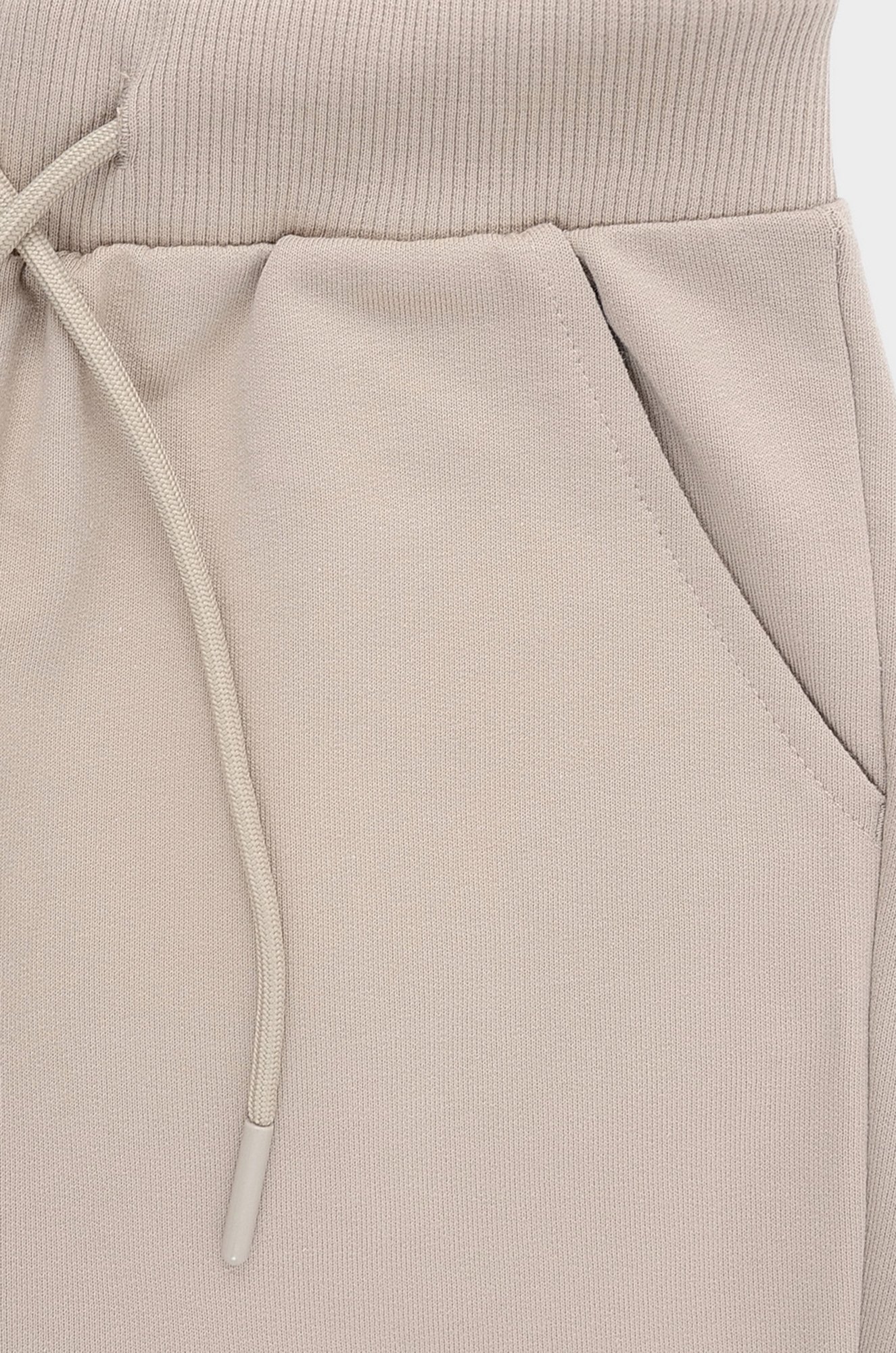 Детские хлопковые брюки из петельчатого футера Crockid