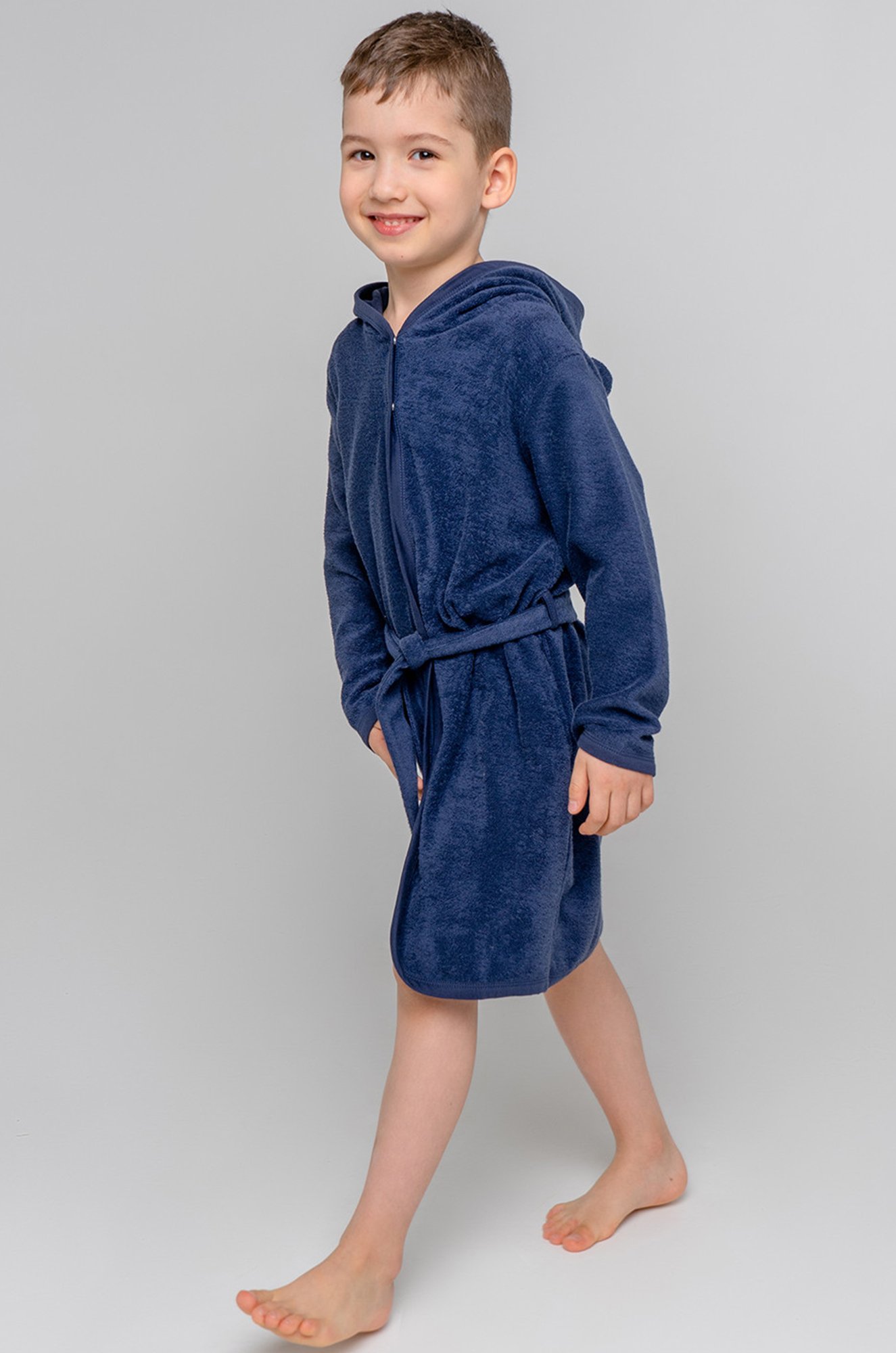 Махровый халат для мальчика Crockid